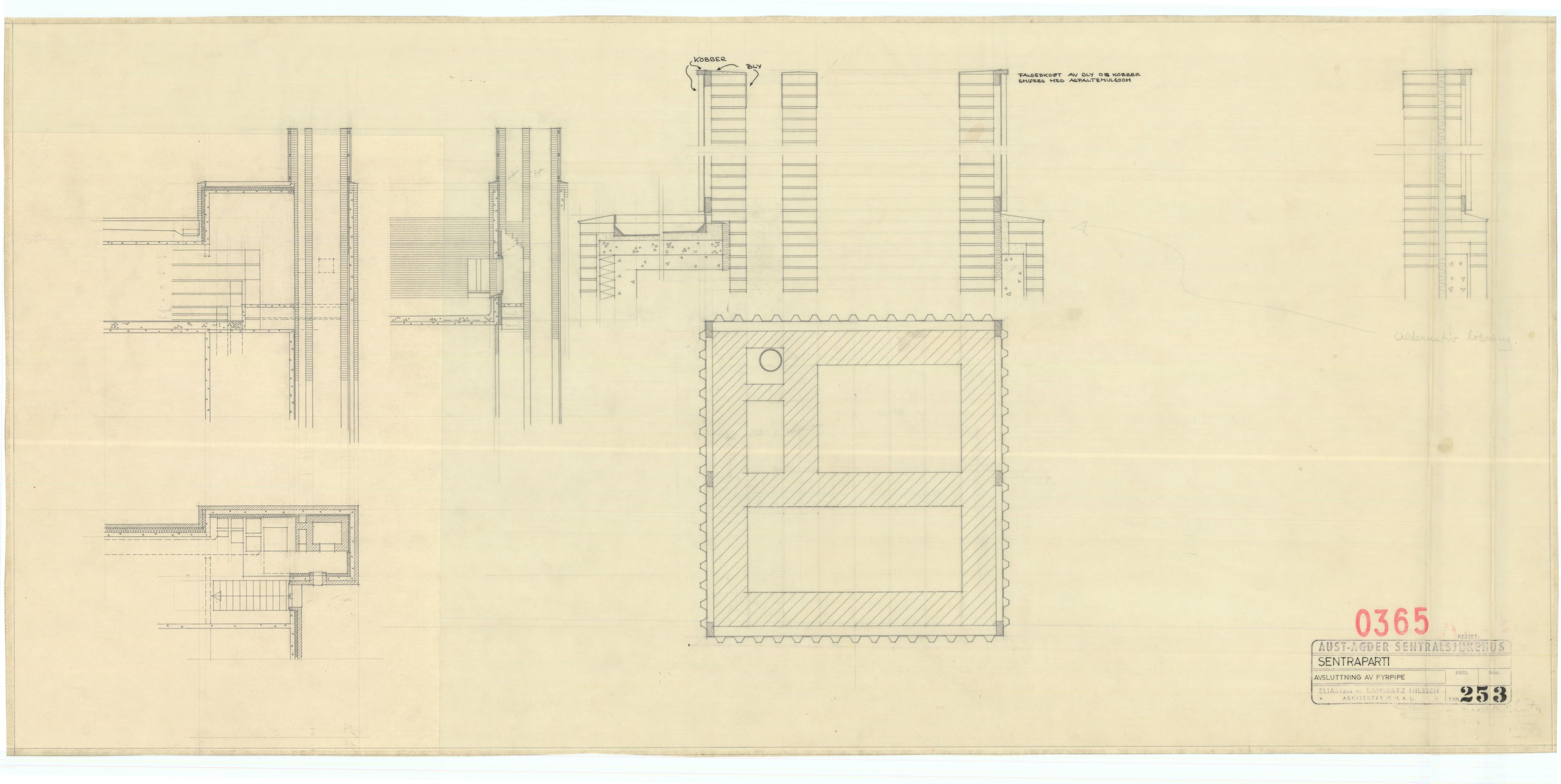 Eliassen og Lambertz-Nilssen Arkitekter, AAKS/PA-2983/T/T01/L0005: Tegningskogger 0365, 1960-1966, p. 4