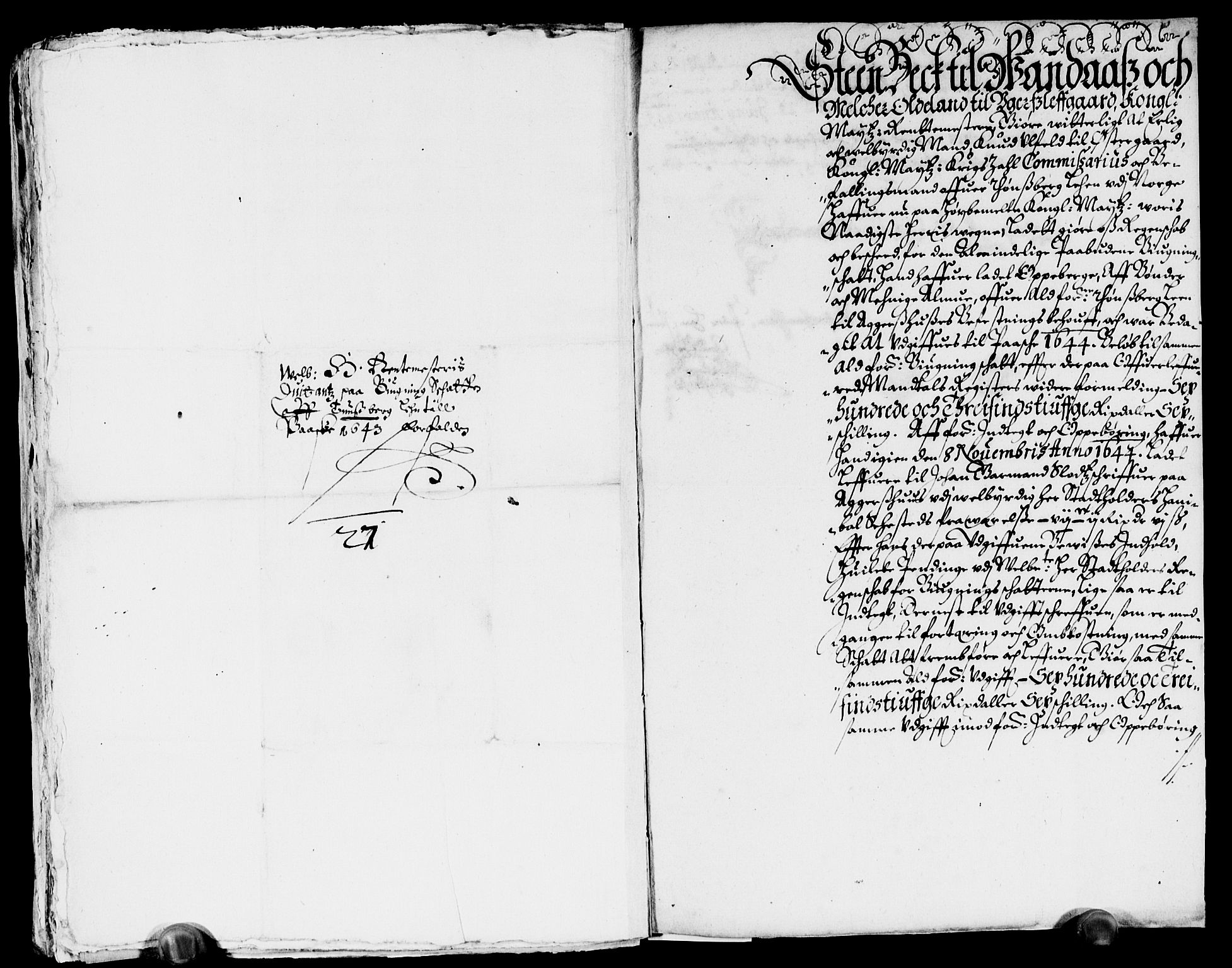 Rentekammeret inntil 1814, Reviderte regnskaper, Lensregnskaper, RA/EA-5023/R/Rb/Rbo/L0027: Tønsberg len, 1645-1647