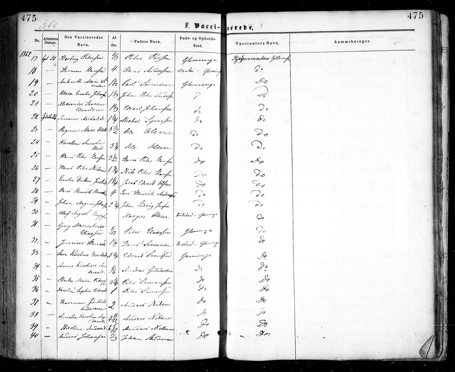 Glemmen prestekontor Kirkebøker, SAO/A-10908/F/Fa/L0008: Parish register (official) no. 8, 1862-1871, p. 475