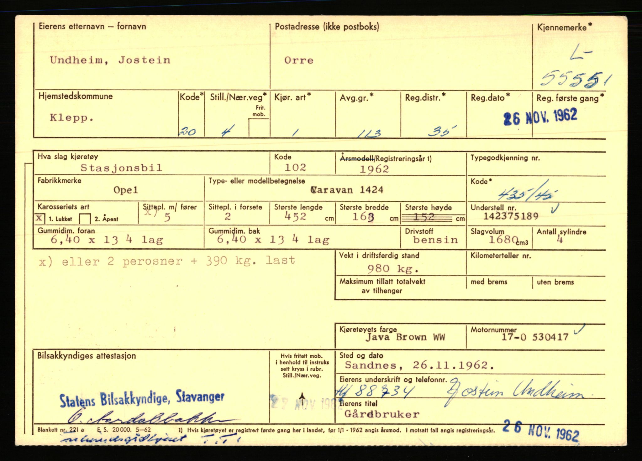 Stavanger trafikkstasjon, AV/SAST-A-101942/0/F/L0054: L-54200 - L-55699, 1930-1971, p. 2539