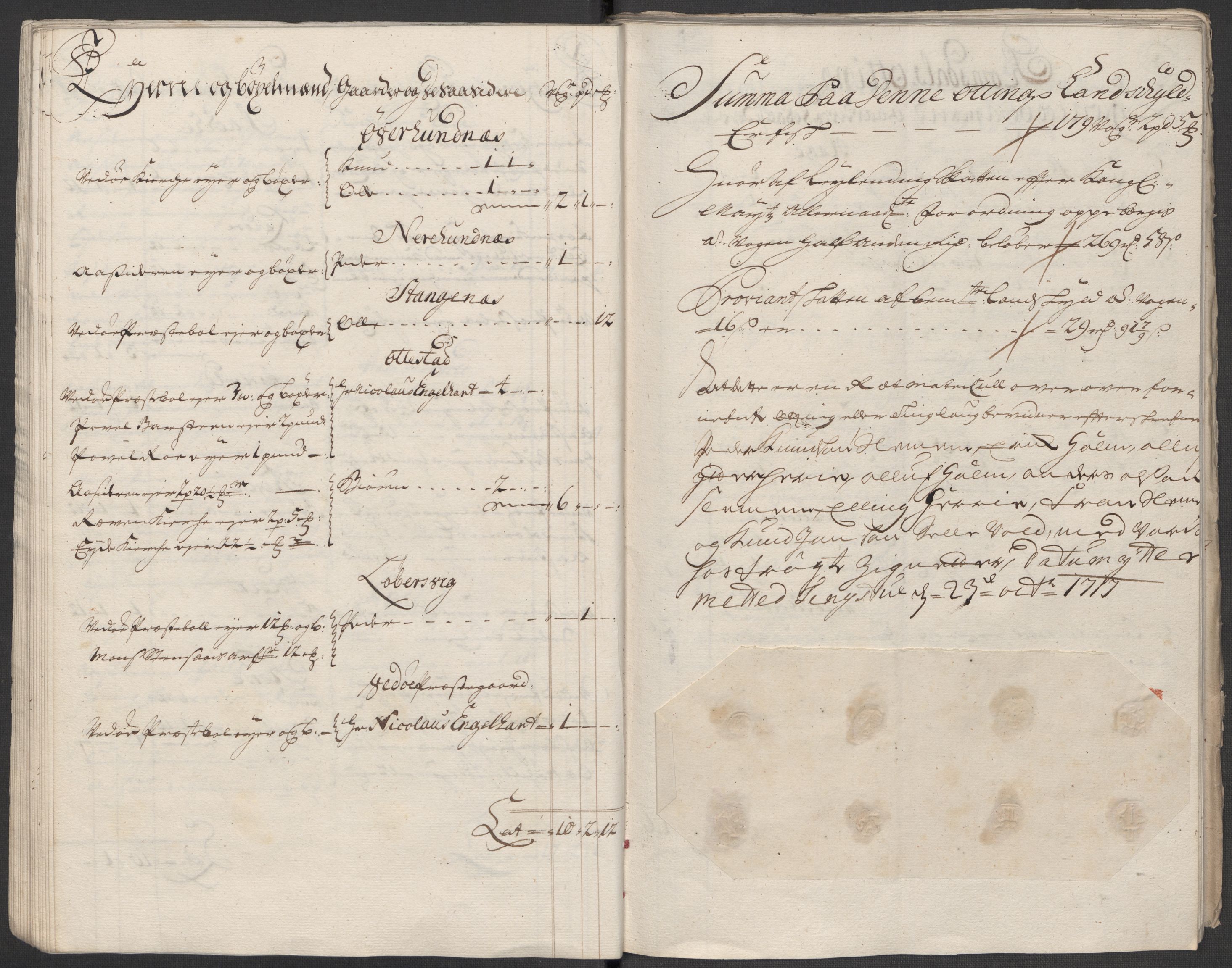 Rentekammeret inntil 1814, Reviderte regnskaper, Fogderegnskap, AV/RA-EA-4092/R55/L3664: Fogderegnskap Romsdal, 1717, p. 39