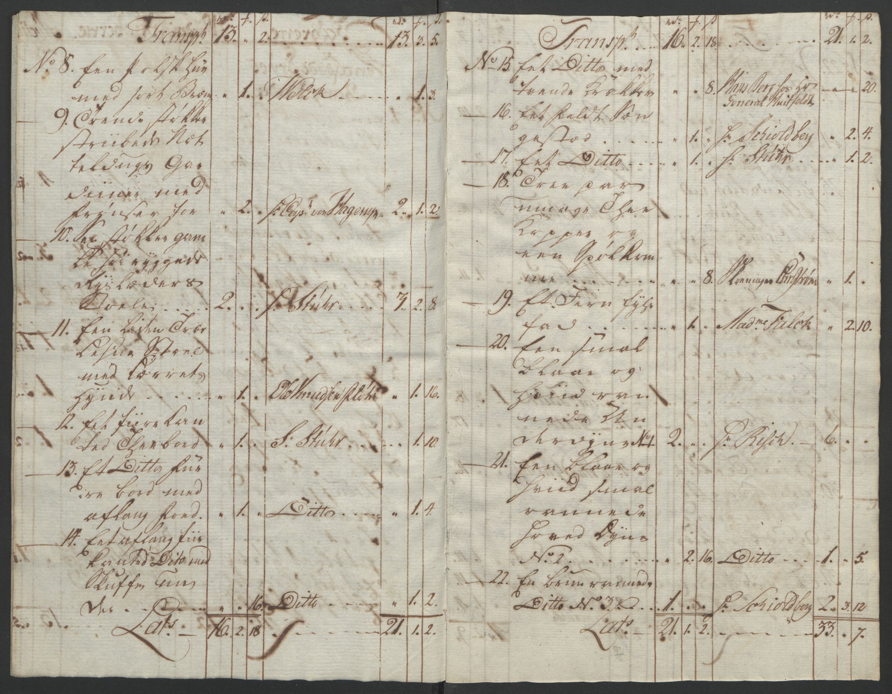 Forsvaret, Generalauditøren, AV/RA-RAFA-1772/F/Fj/Fja/L0034: --, 1753-1817, p. 484
