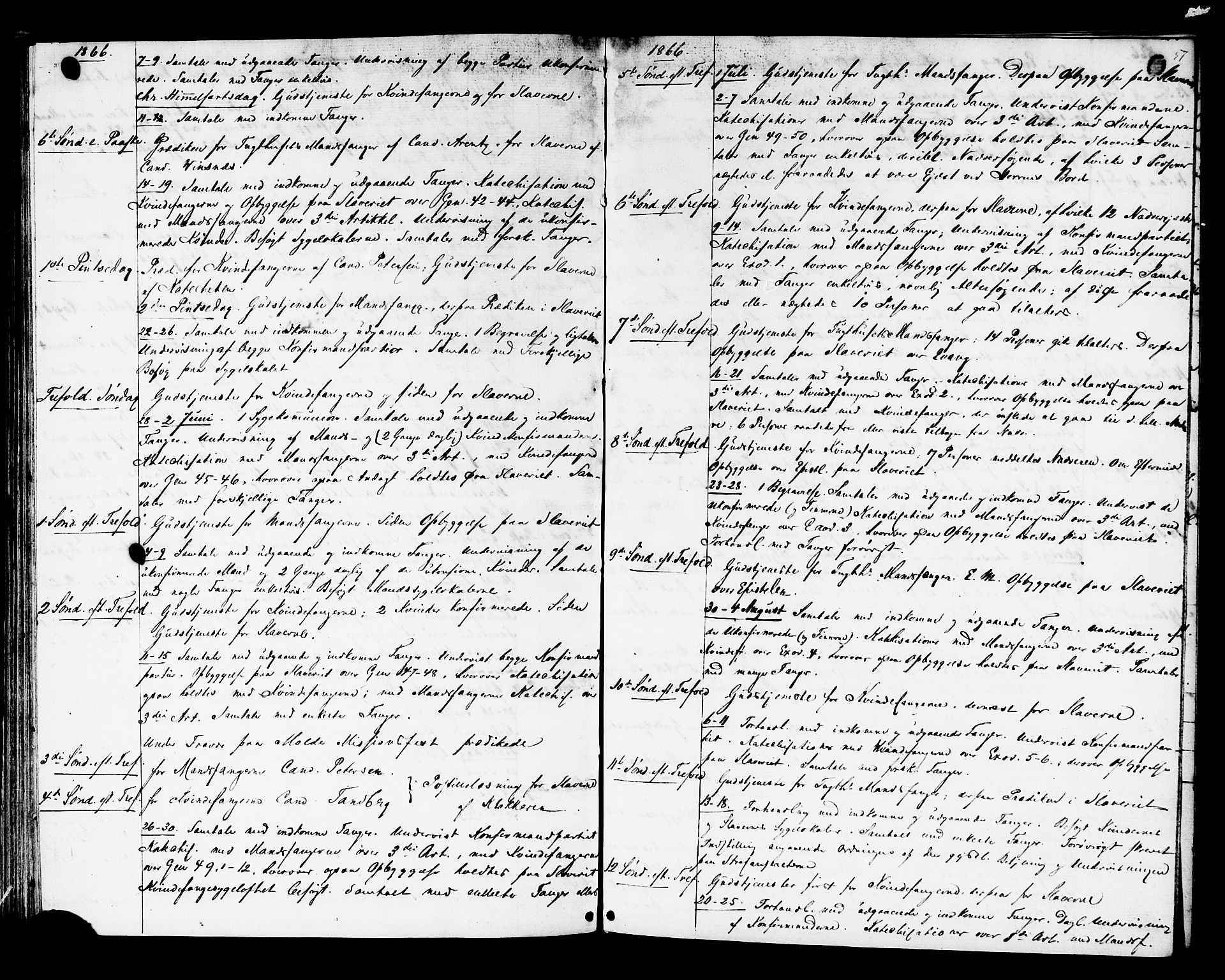 Ministerialprotokoller, klokkerbøker og fødselsregistre - Sør-Trøndelag, SAT/A-1456/624/L0481: Parish register (official) no. 624A02, 1841-1869, p. 57
