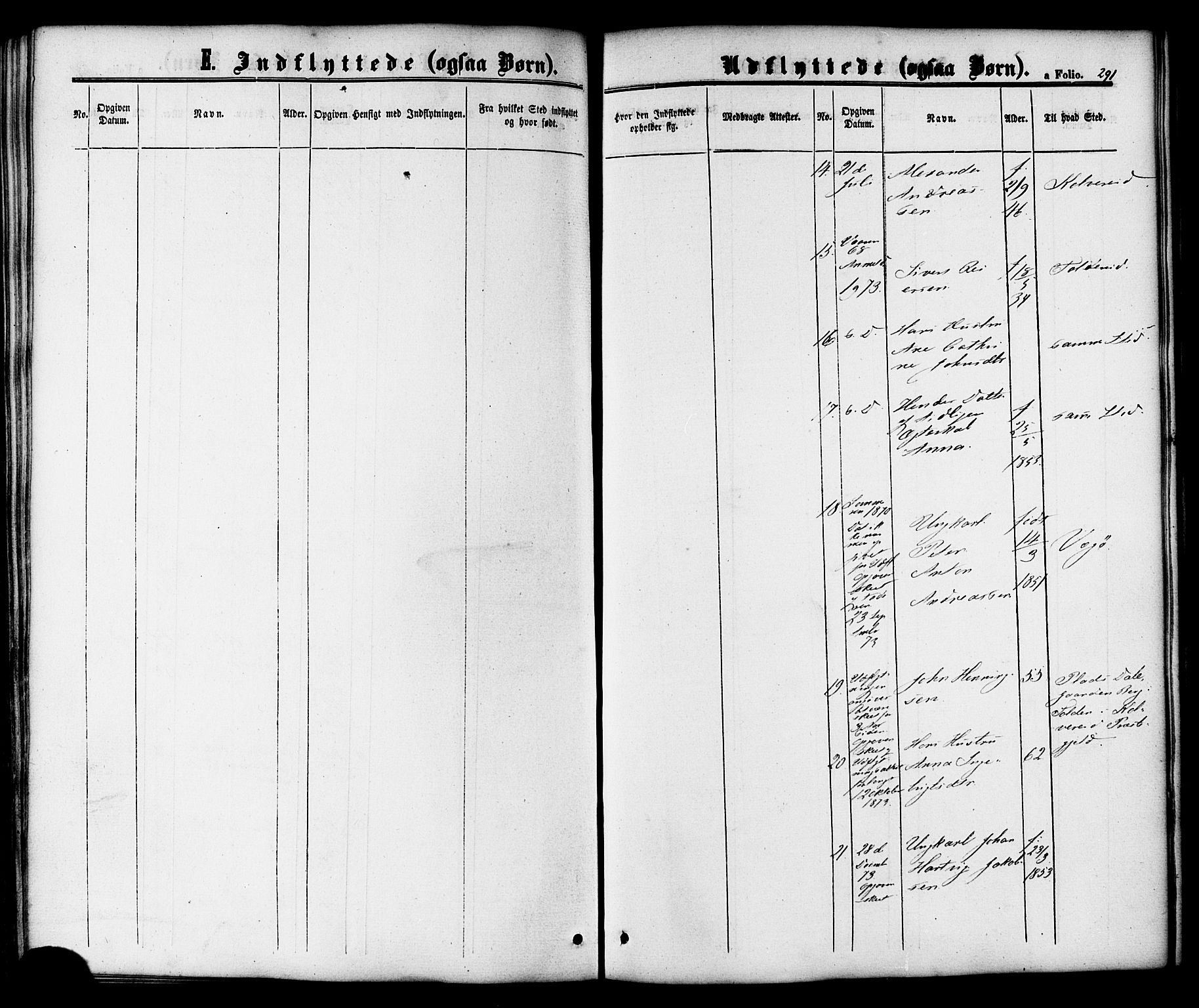 Ministerialprotokoller, klokkerbøker og fødselsregistre - Nordland, AV/SAT-A-1459/810/L0146: Parish register (official) no. 810A08 /1, 1862-1874, p. 291