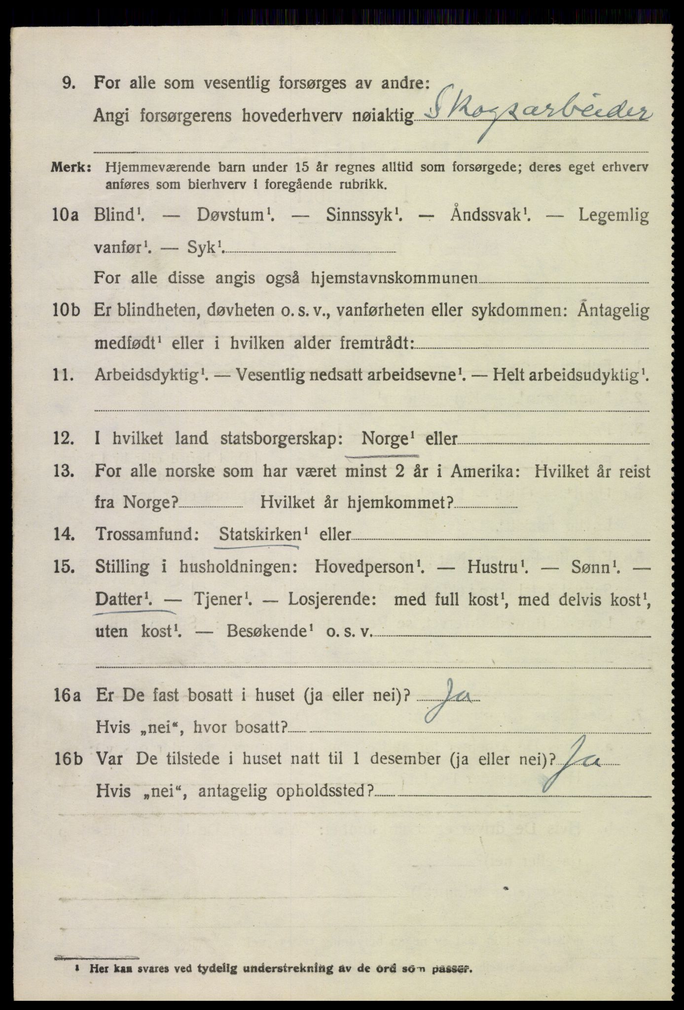 SAH, 1920 census for Nord-Odal, 1920, p. 4642