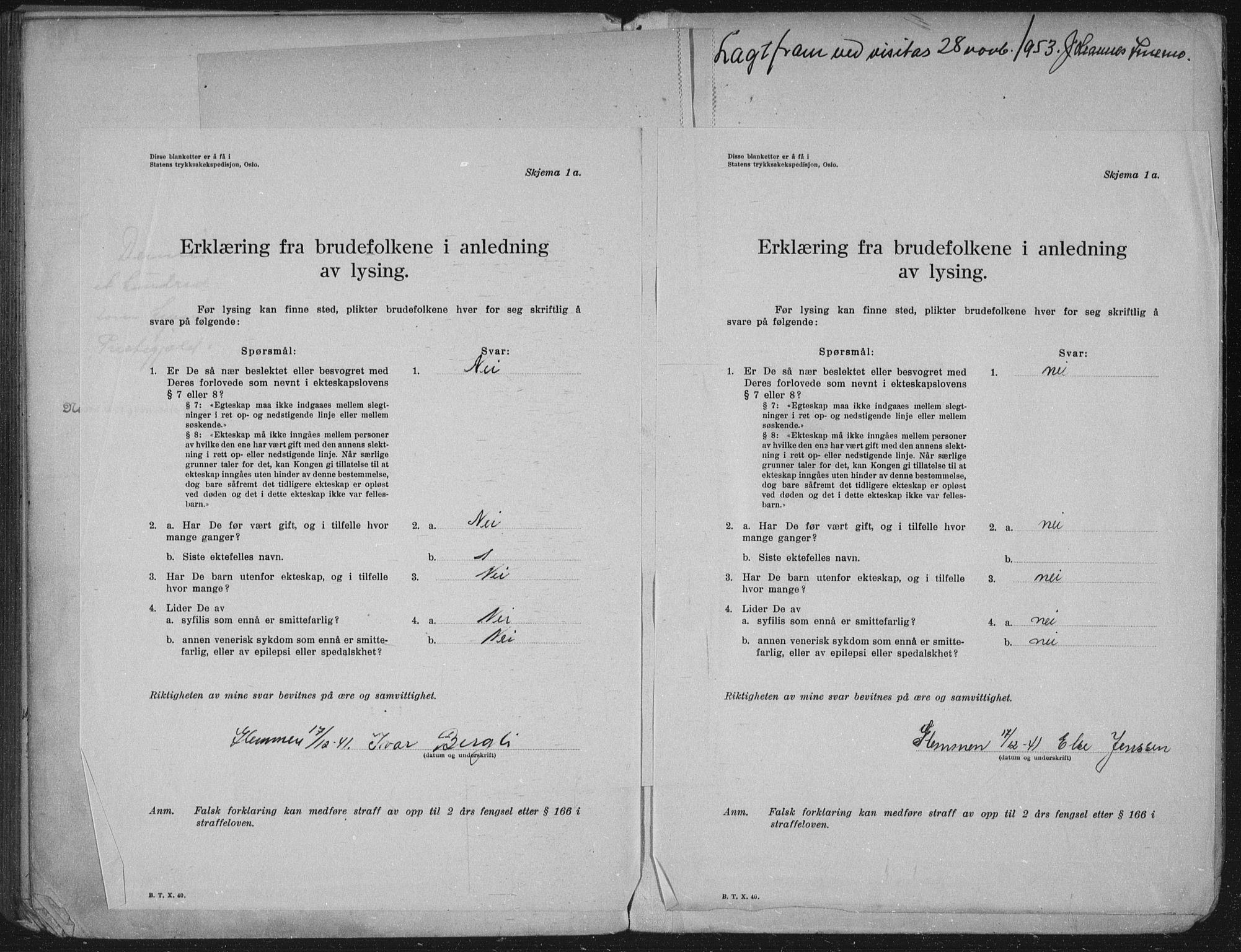 Glemmen prestekontor Kirkebøker, AV/SAO-A-10908/H/Ha/L0003: Banns register no. 3, 1933-1941