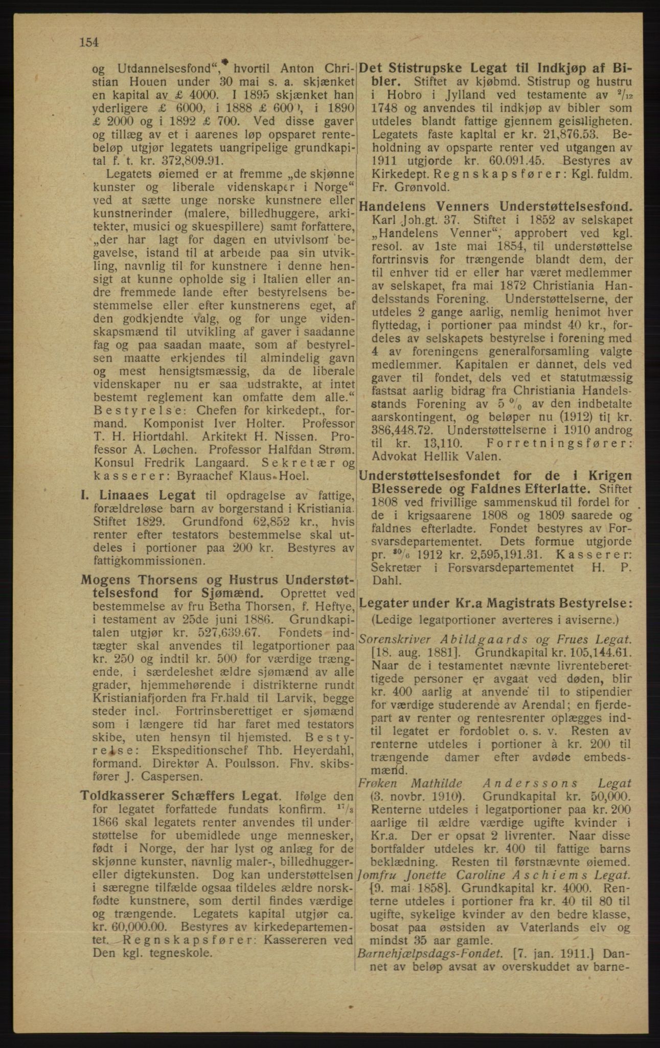 Kristiania/Oslo adressebok, PUBL/-, 1913, p. 156