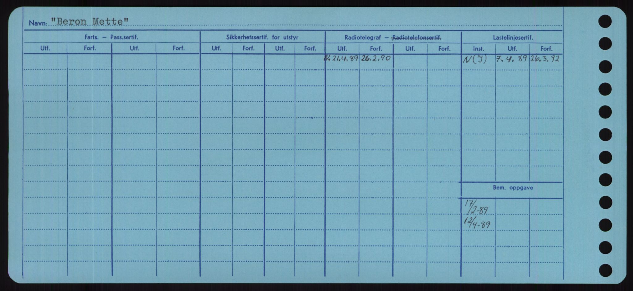 Sjøfartsdirektoratet med forløpere, Skipsmålingen, AV/RA-S-1627/H/Hd/L0003: Fartøy, B-Bev, p. 890