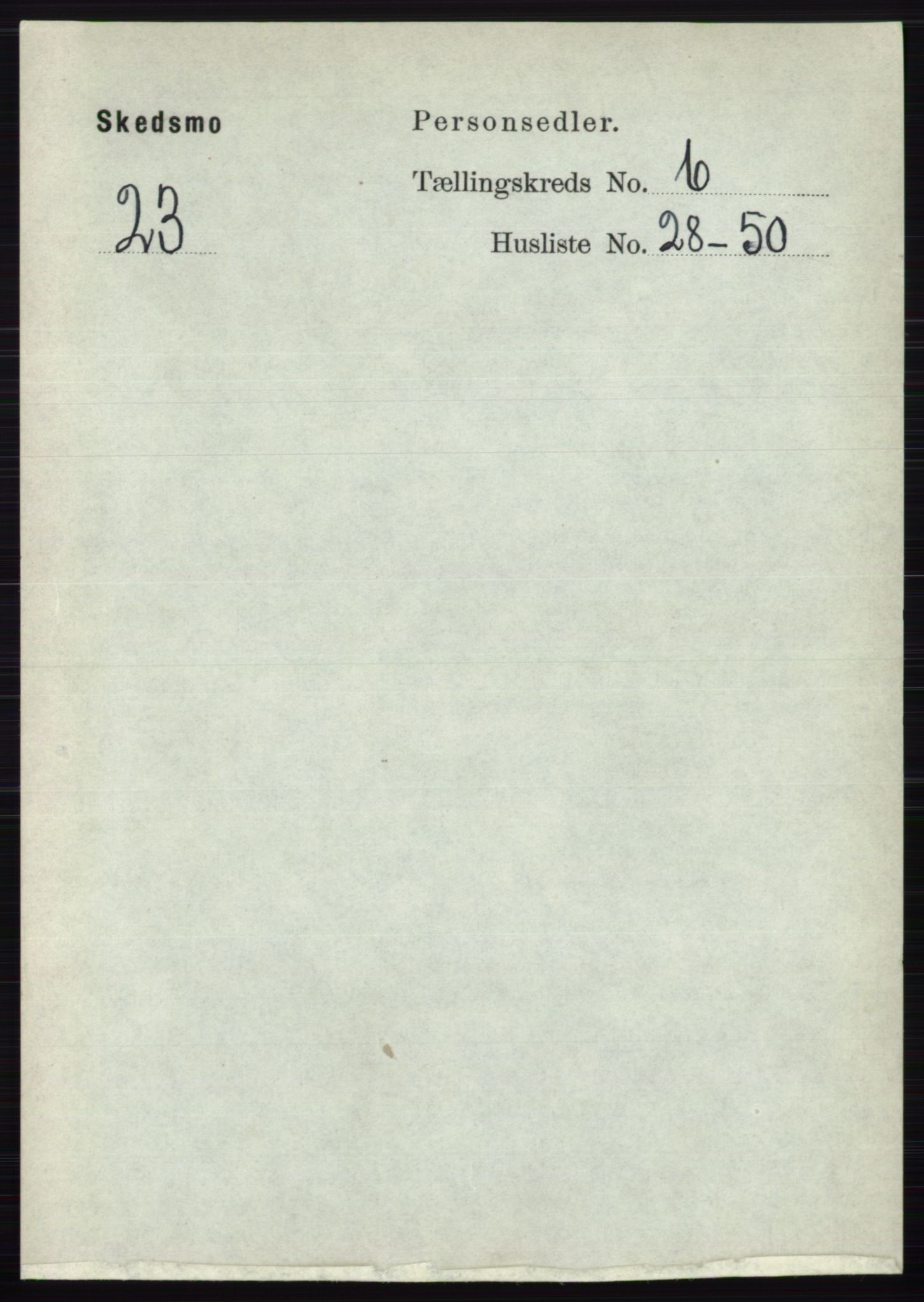 RA, 1891 census for 0231 Skedsmo, 1891, p. 2929