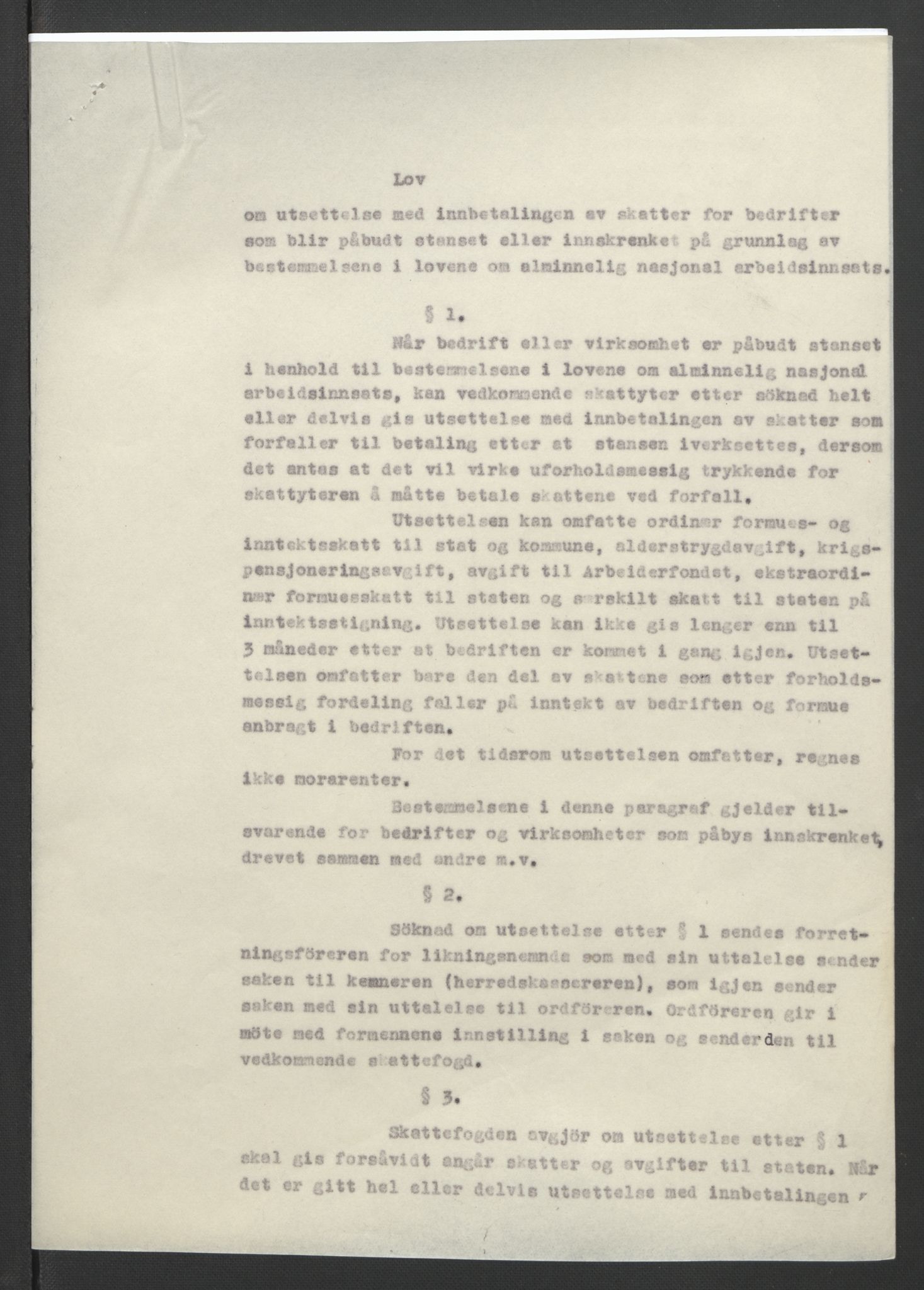 NS-administrasjonen 1940-1945 (Statsrådsekretariatet, de kommisariske statsråder mm), AV/RA-S-4279/D/Db/L0090: Foredrag til vedtak utenfor ministermøte, 1942-1945, p. 198