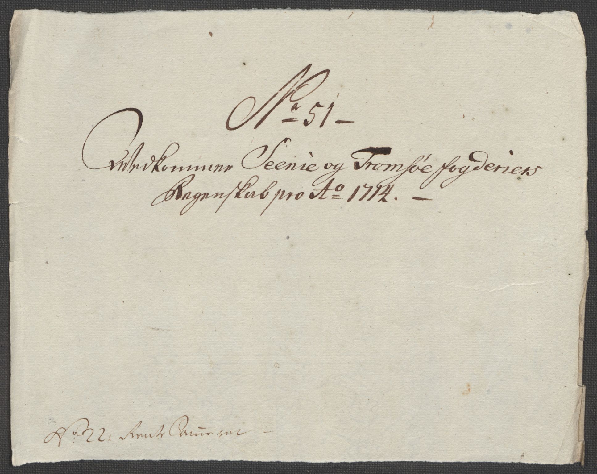 Rentekammeret inntil 1814, Reviderte regnskaper, Fogderegnskap, RA/EA-4092/R68/L4760: Fogderegnskap Senja og Troms, 1714, p. 278