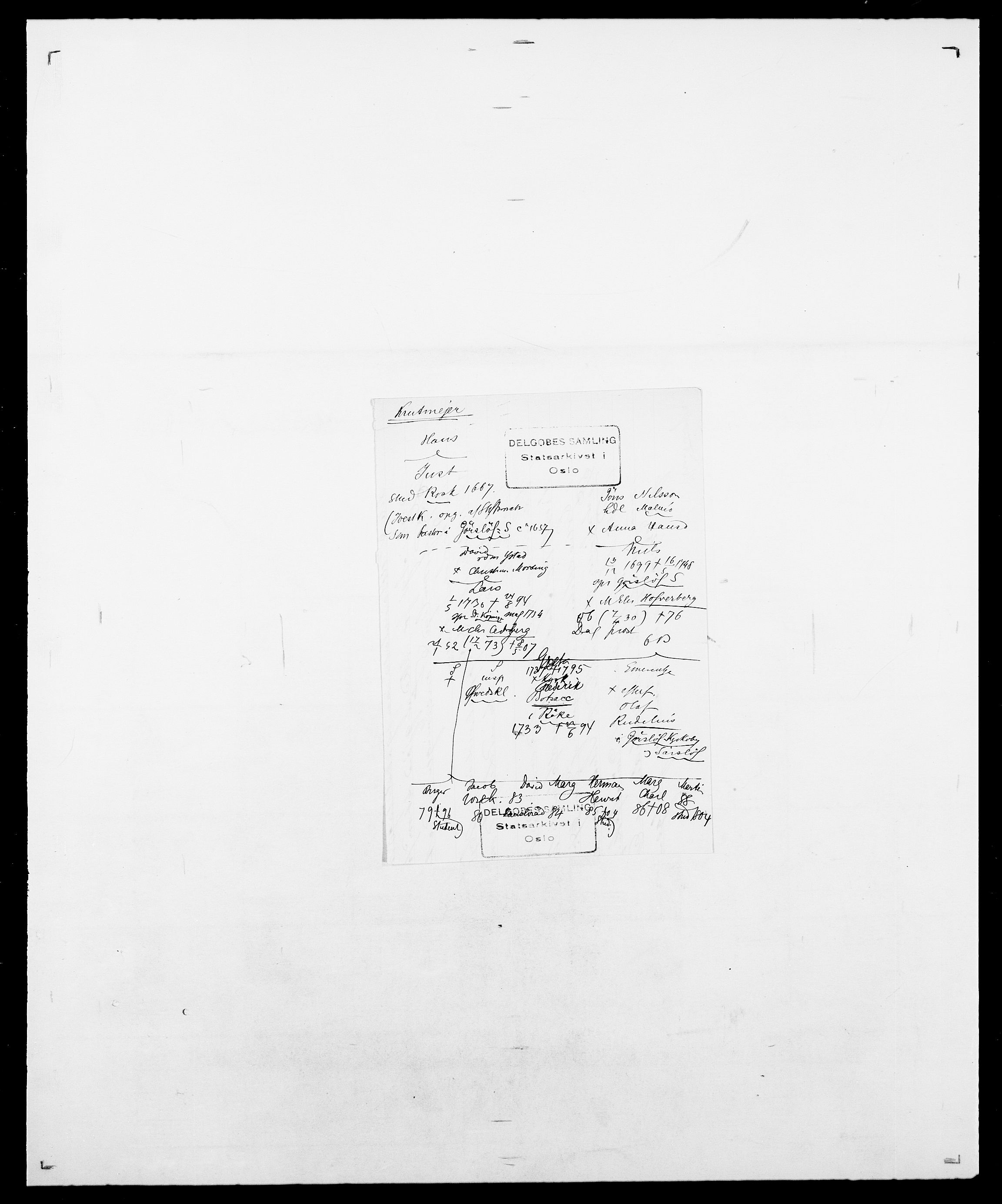 Delgobe, Charles Antoine - samling, AV/SAO-PAO-0038/D/Da/L0022: Krog - Lasteen, p. 176