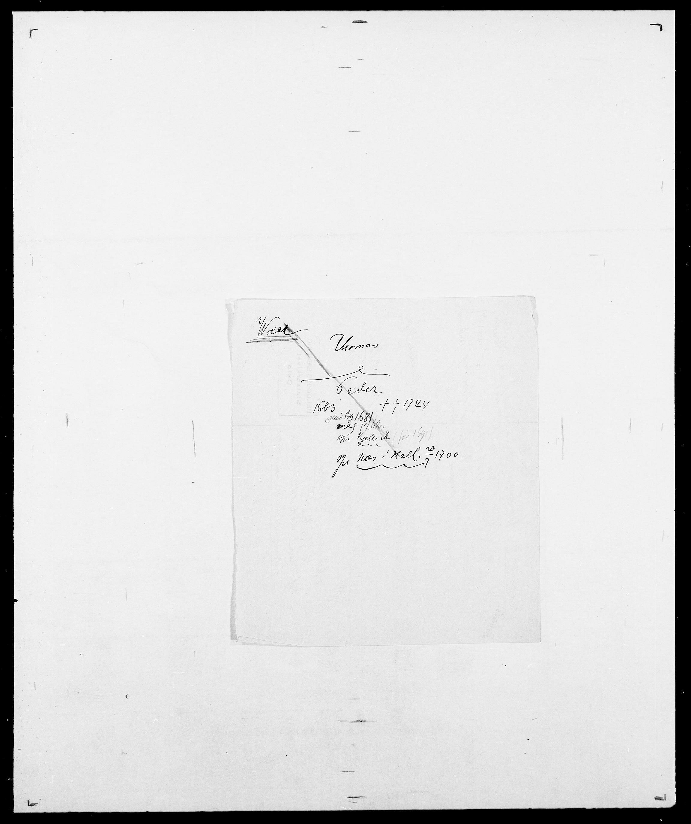 Delgobe, Charles Antoine - samling, SAO/PAO-0038/D/Da/L0012: Flor, Floer, Flohr - Fritzner, p. 764