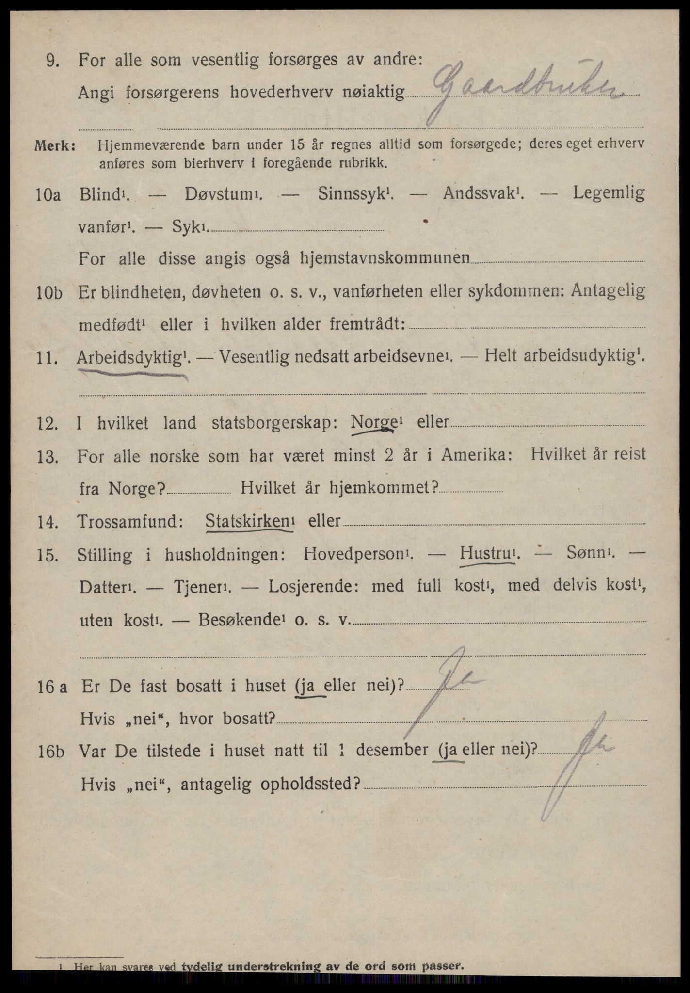 SAT, 1920 census for Vigra, 1920, p. 1769