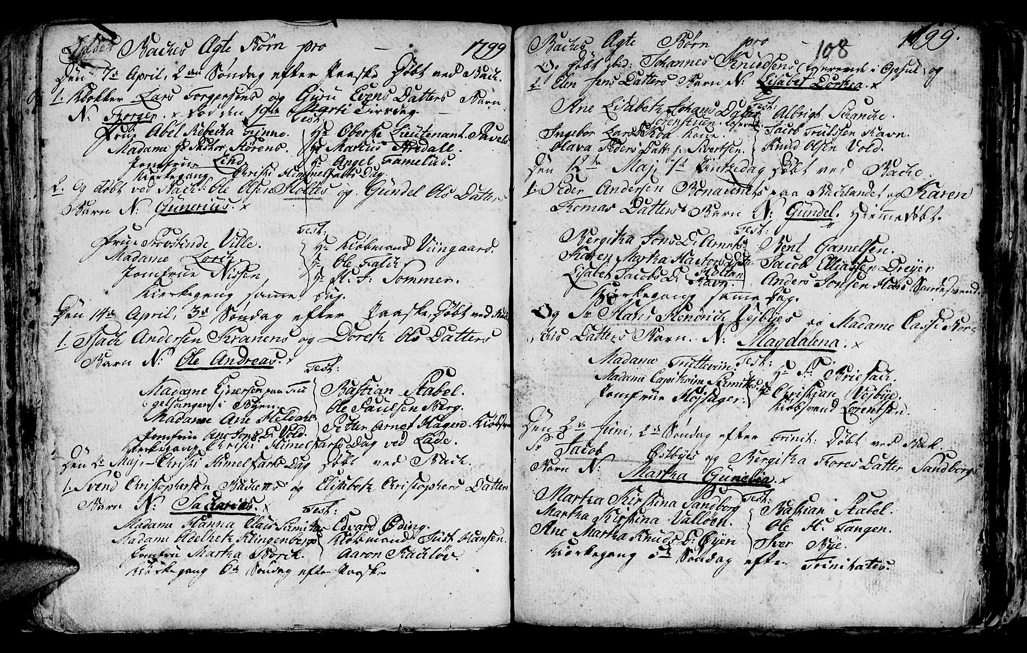 Ministerialprotokoller, klokkerbøker og fødselsregistre - Sør-Trøndelag, AV/SAT-A-1456/604/L0218: Parish register (copy) no. 604C01, 1754-1819, p. 108