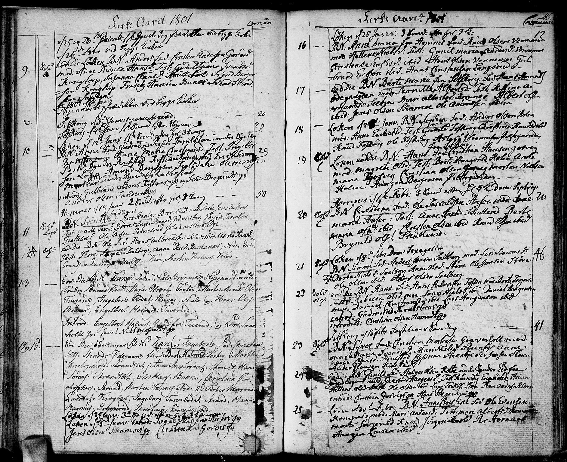 Høland prestekontor Kirkebøker, SAO/A-10346a/F/Fa/L0006: Parish register (official) no. I 6, 1794-1814, p. 45