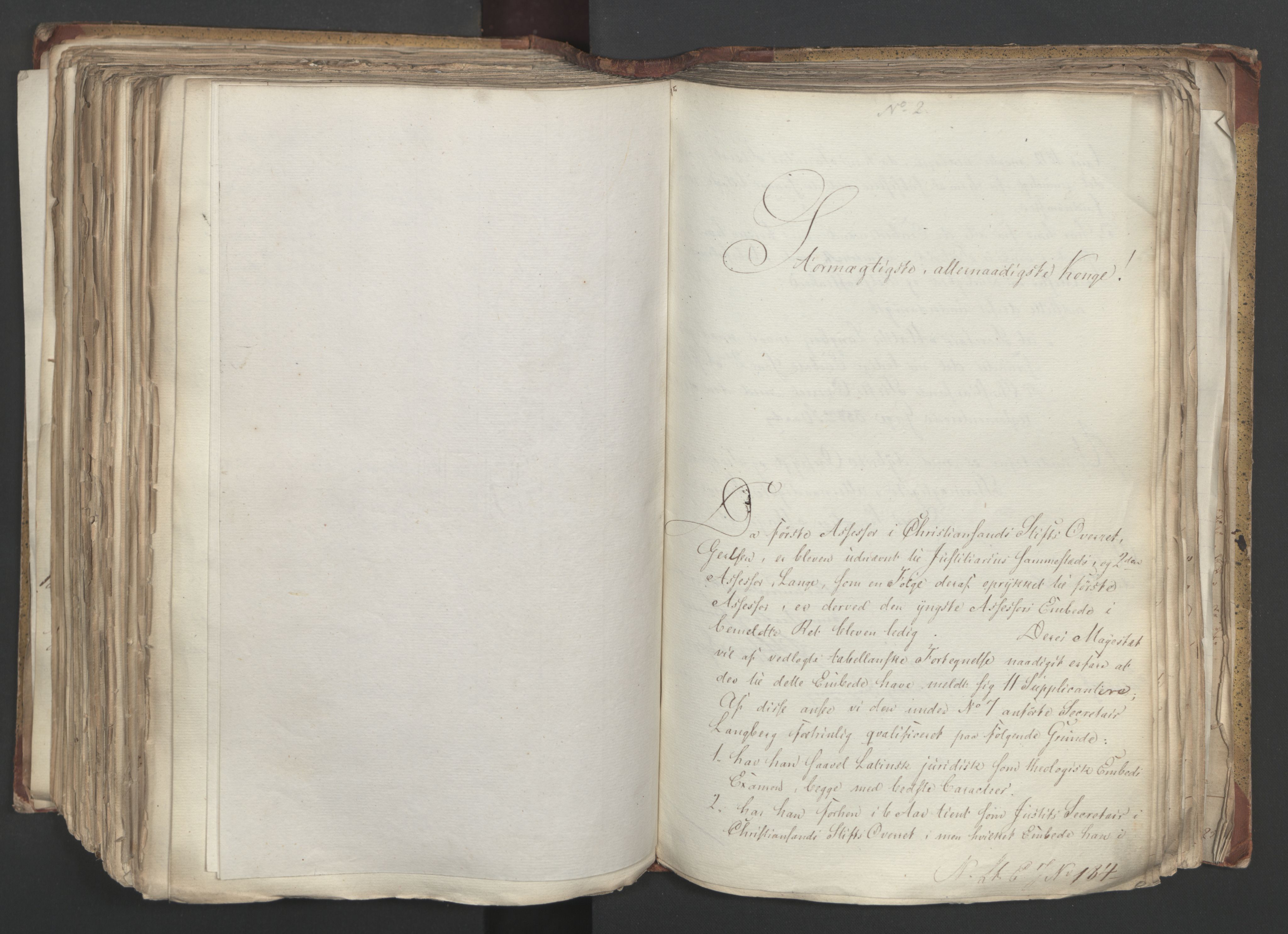 Statsrådsavdelingen i Stockholm, AV/RA-S-1003/D/Da/L0001: Regjeringsinnstillinger nr. 1-262, 1814-1815, p. 400