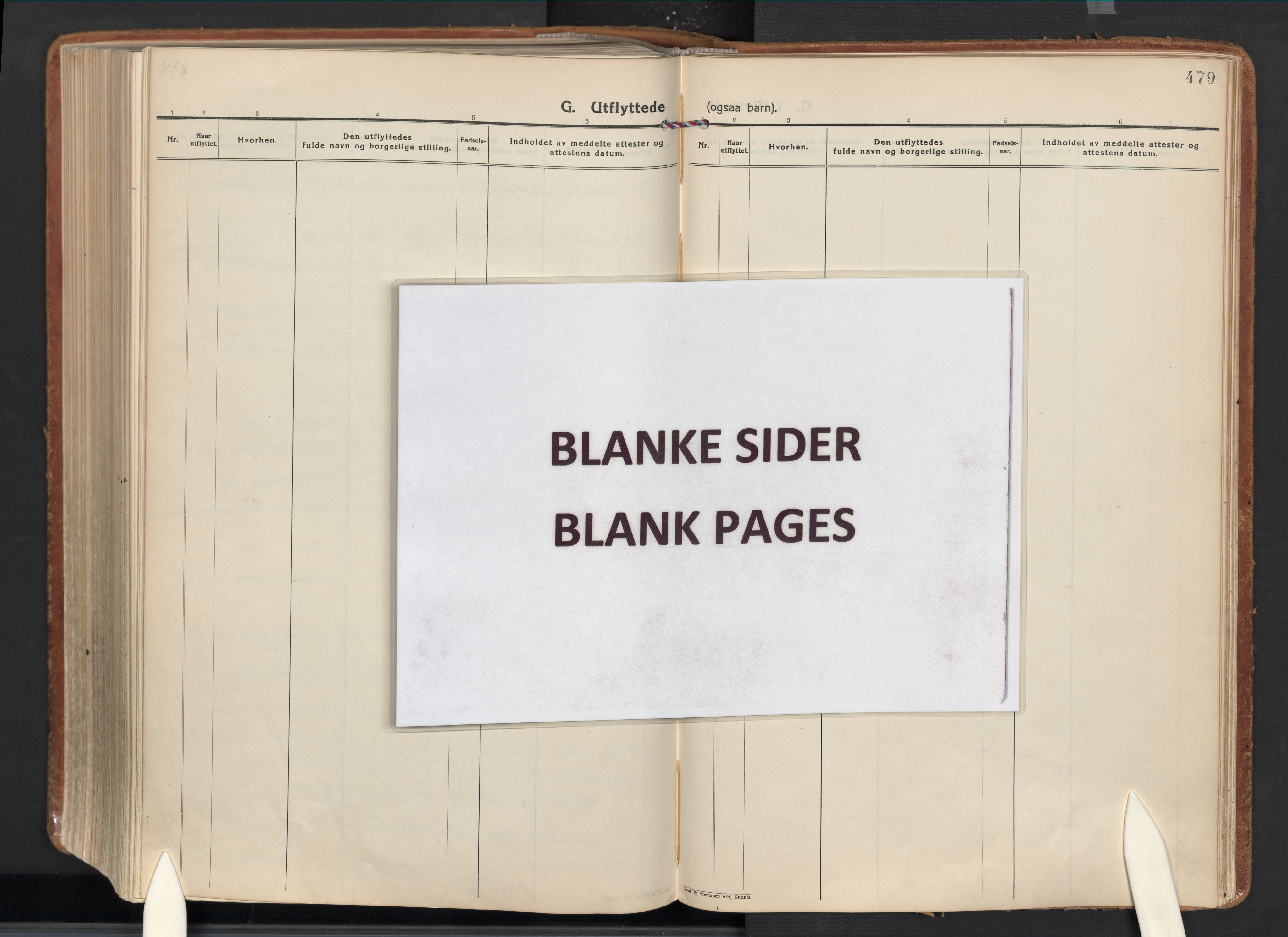 Idd prestekontor Kirkebøker, AV/SAO-A-10911/F/Fc/L0008: Parish register (official) no. III 8, 1926-1953, p. 479