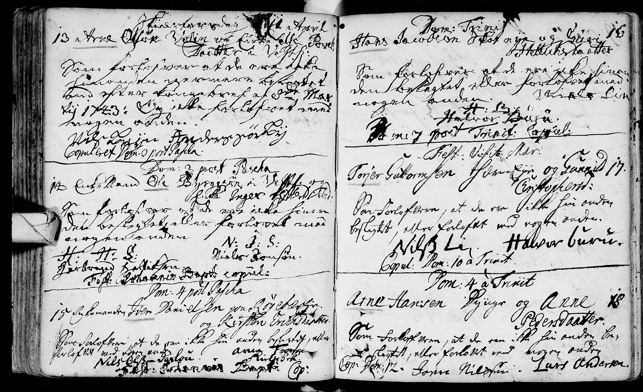 Eiker kirkebøker, AV/SAKO-A-4/F/Fa/L0005: Parish register (official) no. I 5 /1, 1705-1759