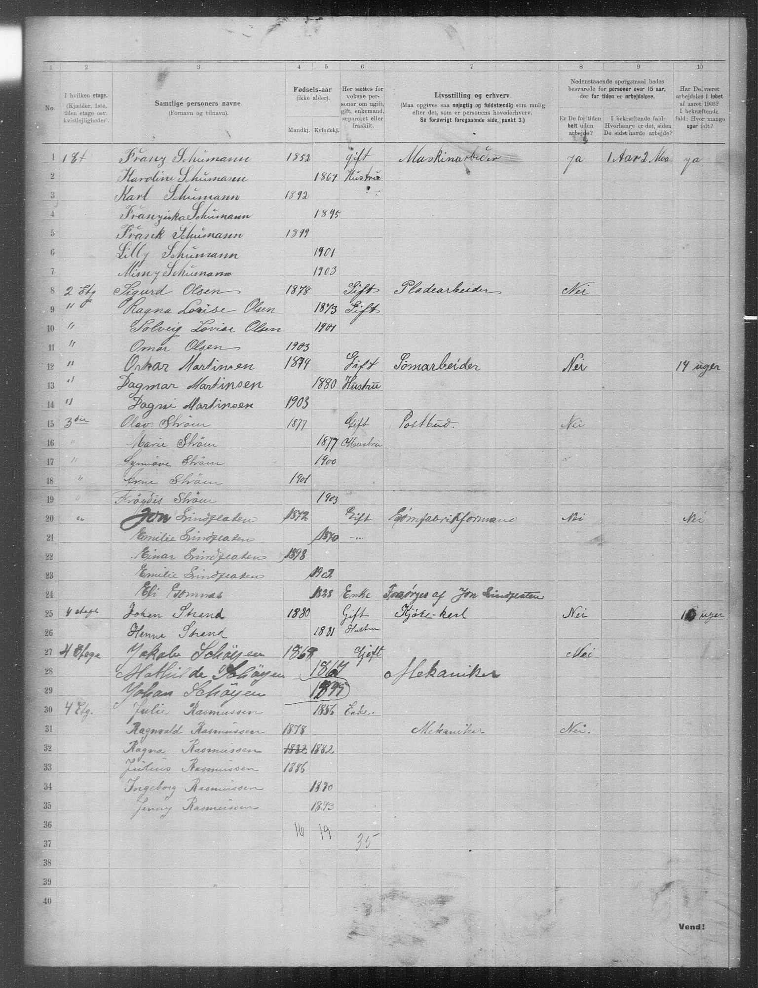 OBA, Municipal Census 1903 for Kristiania, 1903, p. 22102