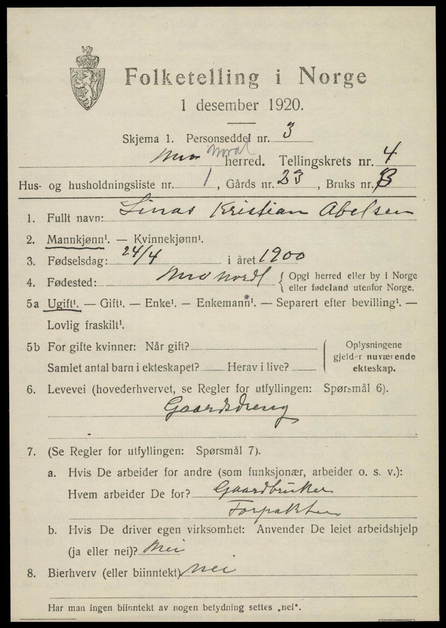 SAT, 1920 census for Mo, 1920, p. 5907