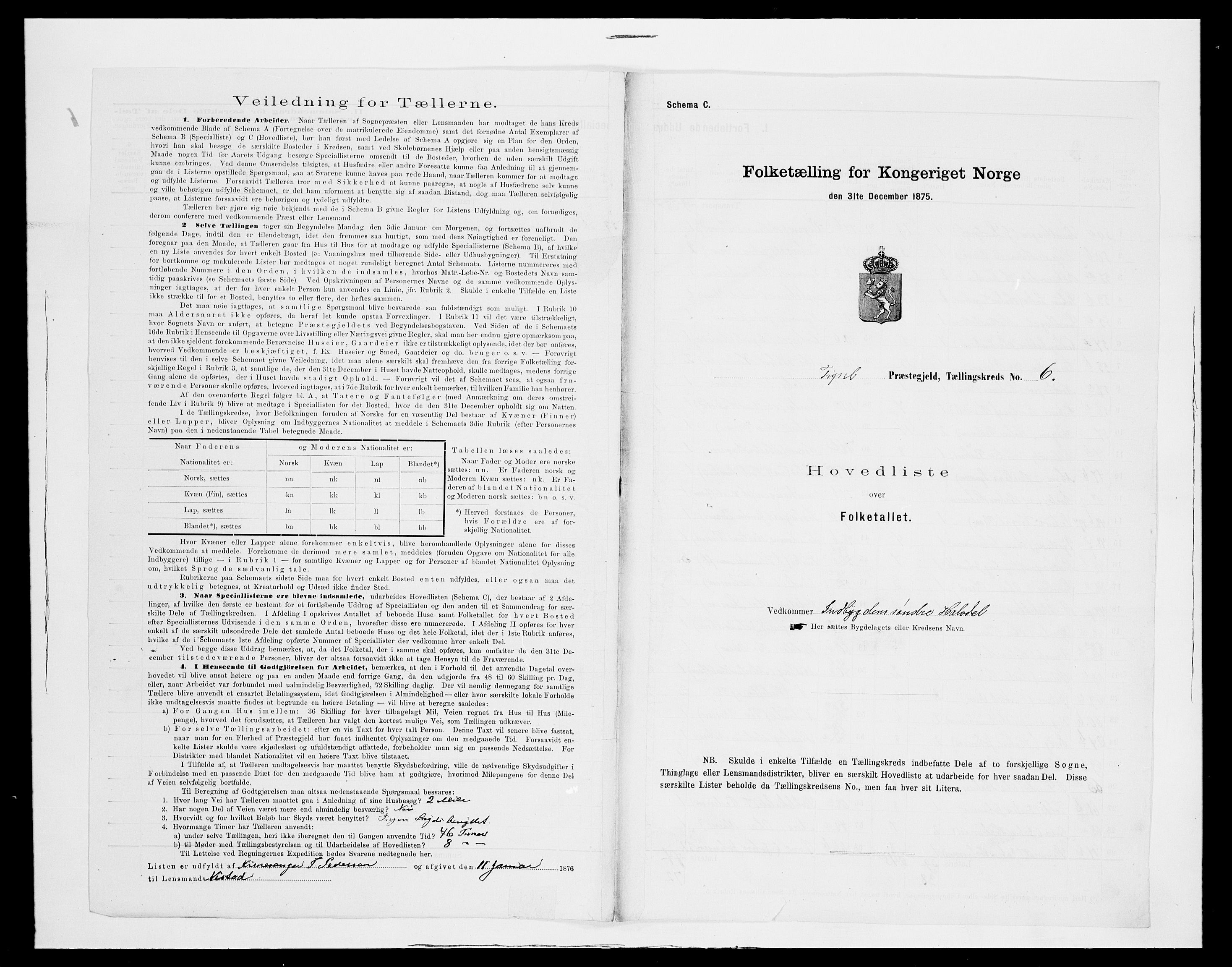 SAH, 1875 census for 0428P Trysil, 1875, p. 27