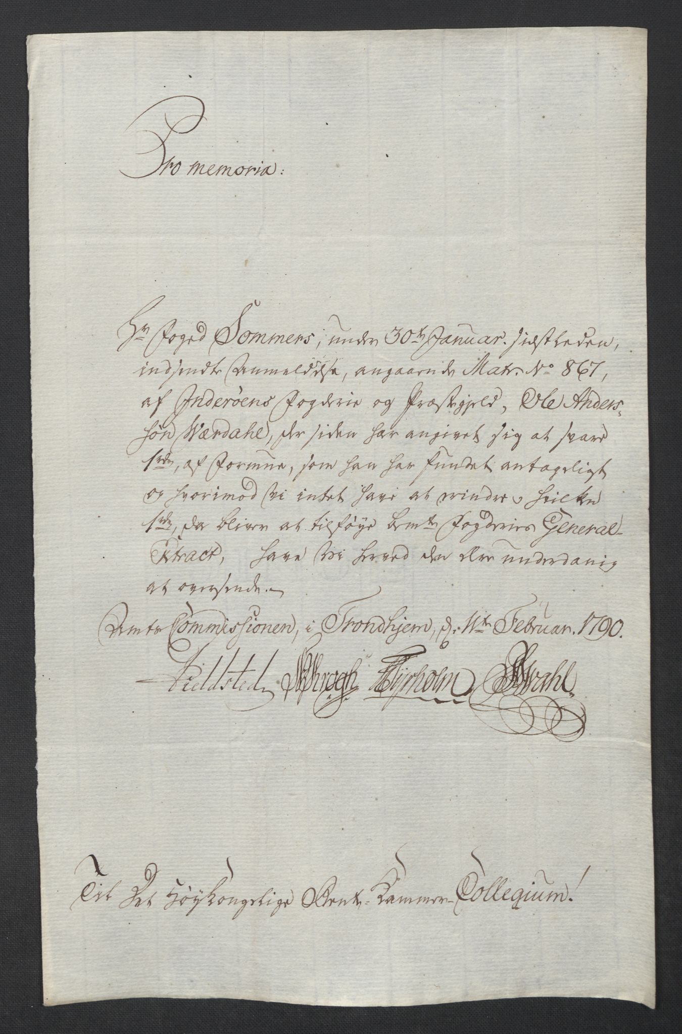 Rentekammeret inntil 1814, Reviderte regnskaper, Mindre regnskaper, AV/RA-EA-4068/Rf/Rfe/L0017: Inderøy fogderi, Jarlsberg grevskap, 1789, p. 230