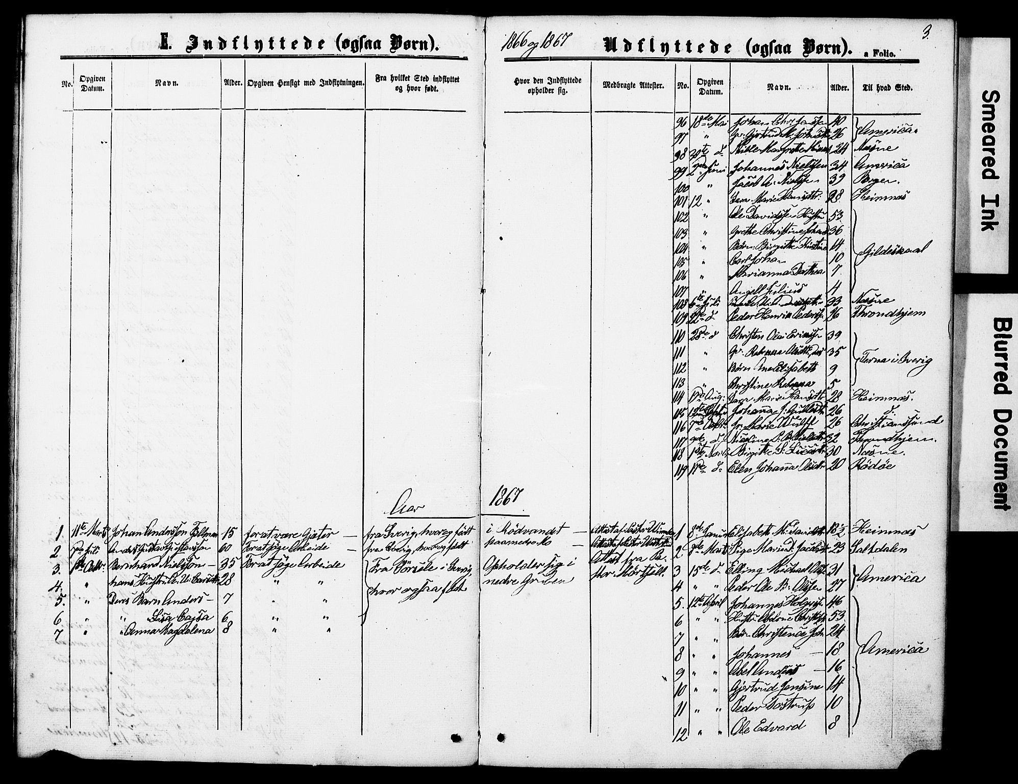 Ministerialprotokoller, klokkerbøker og fødselsregistre - Nordland, AV/SAT-A-1459/827/L0398: Parish register (official) no. 827A10, 1866-1886, p. 3