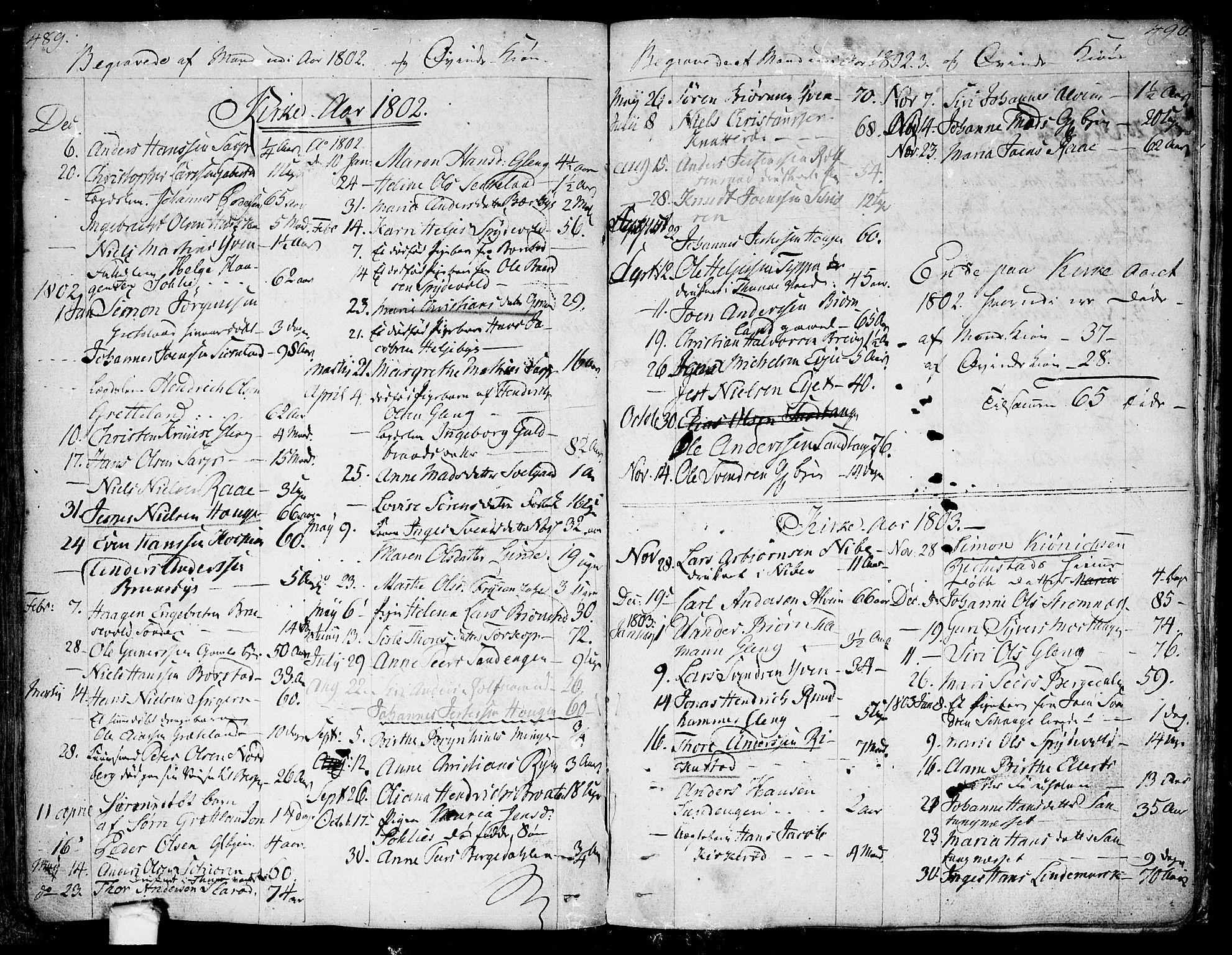 Tune prestekontor Kirkebøker, SAO/A-2007/F/Fa/L0004: Parish register (official) no. 4, 1797-1815, p. 489-490