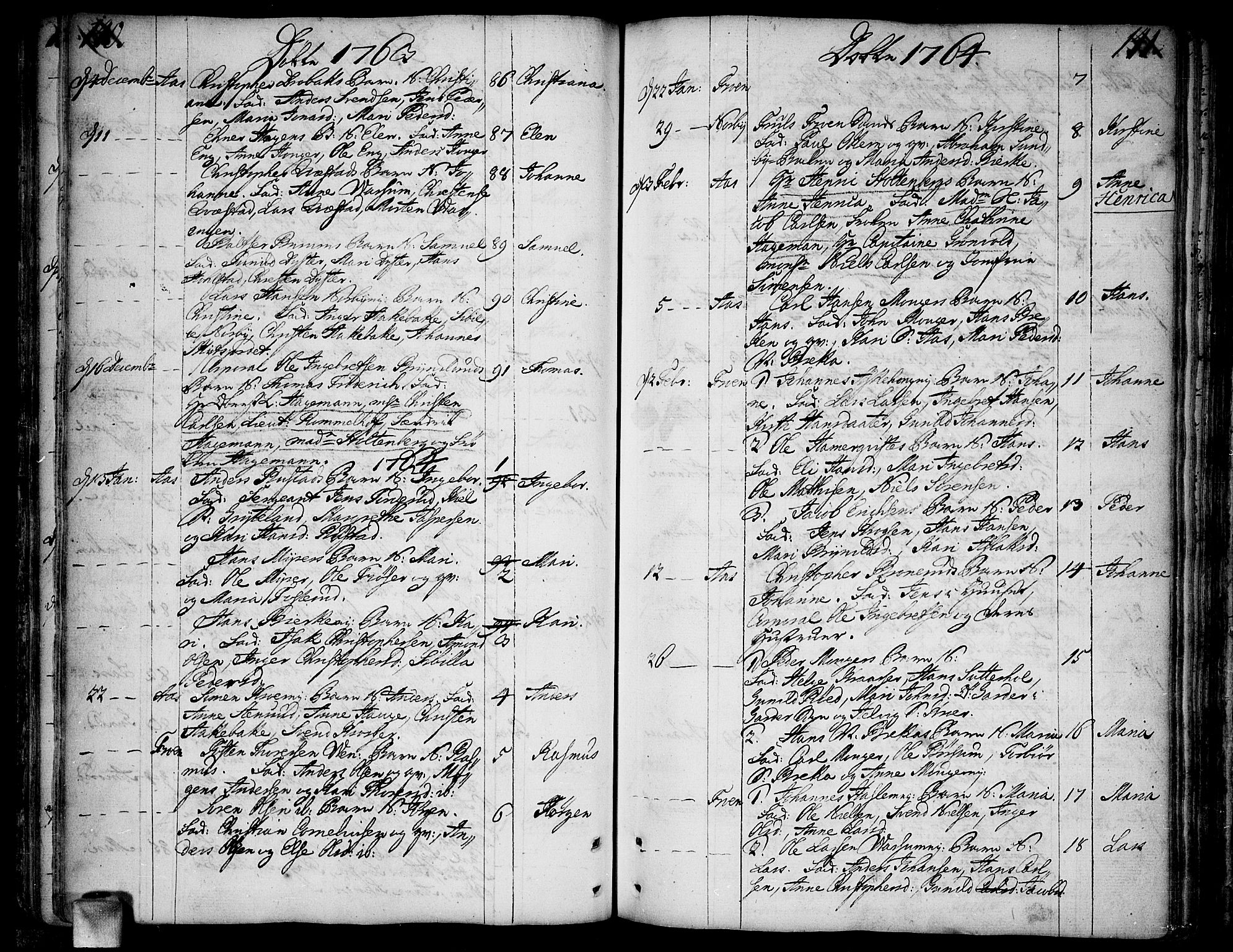 Ås prestekontor Kirkebøker, SAO/A-10894/F/Fa/L0001: Parish register (official) no. I 1, 1742-1778, p. 140-141
