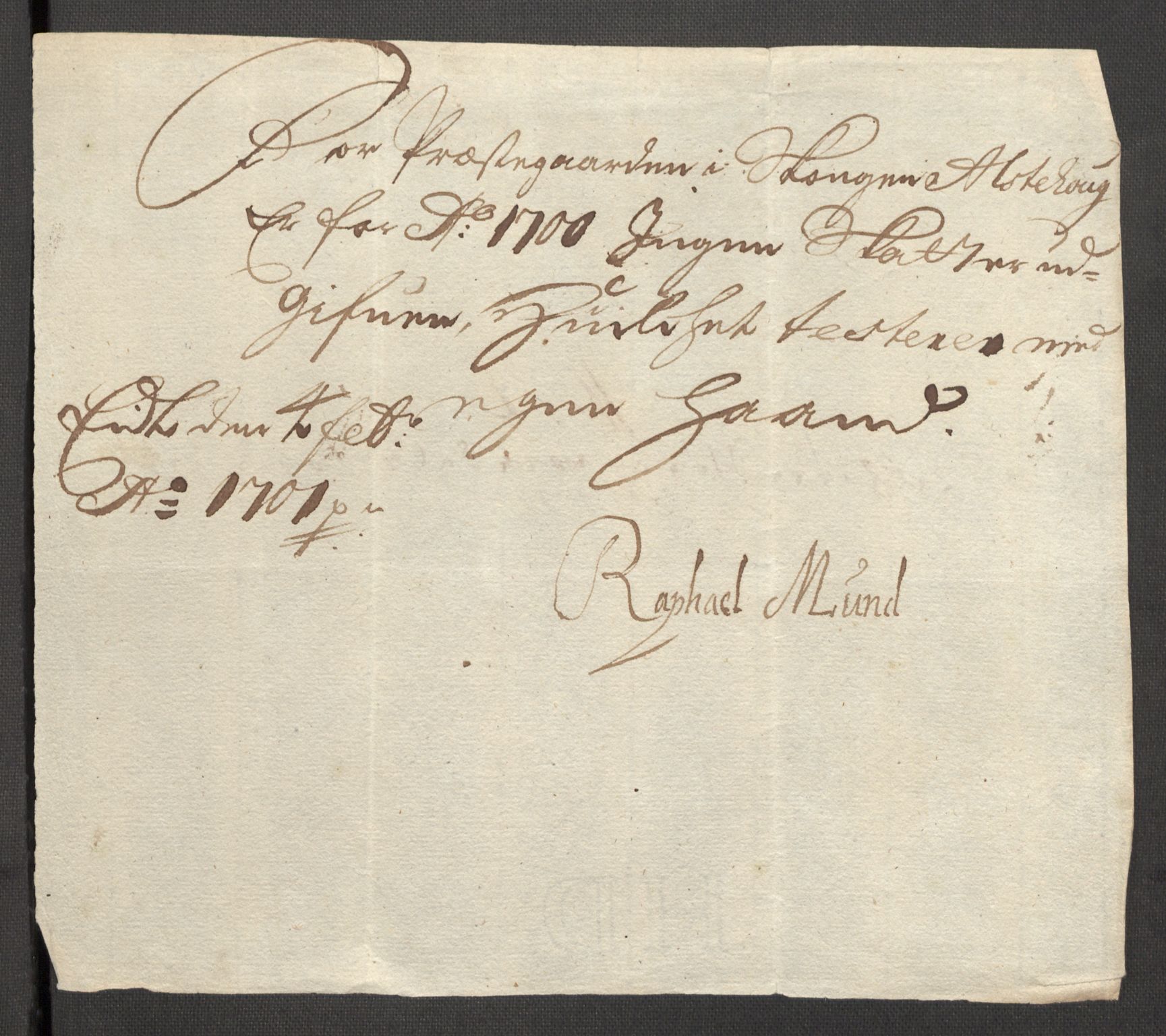 Rentekammeret inntil 1814, Reviderte regnskaper, Fogderegnskap, RA/EA-4092/R62/L4192: Fogderegnskap Stjørdal og Verdal, 1700, p. 216