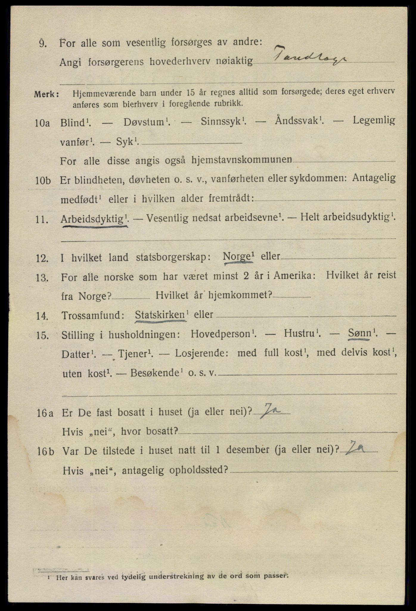 SAO, 1920 census for Fredrikstad, 1920, p. 26726