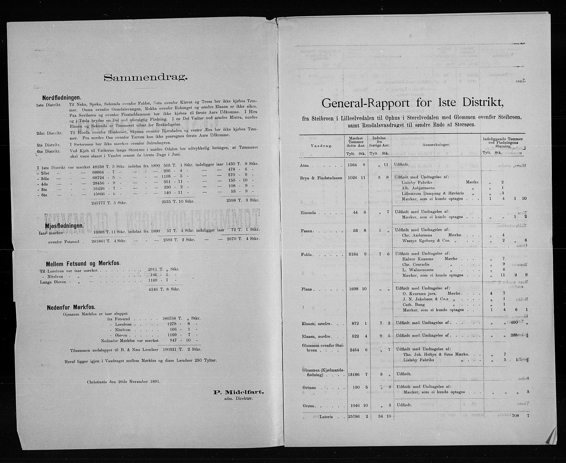 Statistisk sentralbyrå, Næringsøkonomiske emner, Generelt - Amtmennenes femårsberetninger, AV/RA-S-2233/F/Fa/L0091: --, 1896-1900, p. 239