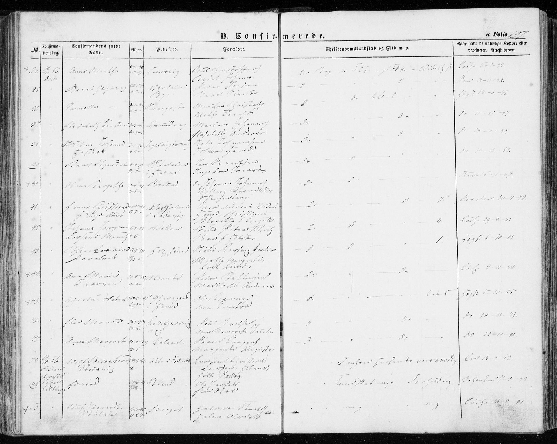 Ministerialprotokoller, klokkerbøker og fødselsregistre - Sør-Trøndelag, AV/SAT-A-1456/634/L0530: Parish register (official) no. 634A06, 1852-1860, p. 197