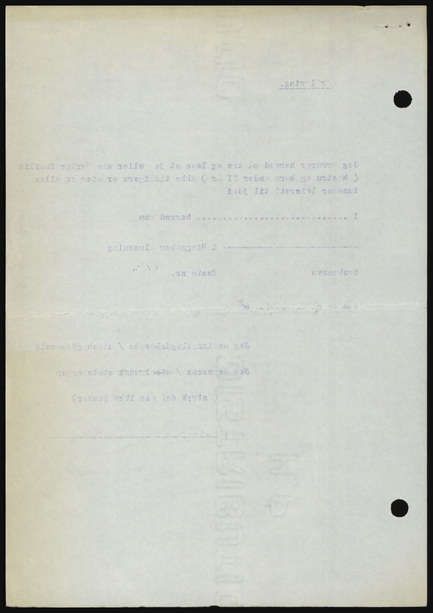 Nord-Hedmark sorenskriveri, SAH/TING-012/H/Hc/L0027: Mortgage book no. 27, 1967-1968, Diary no: : 5943/1967