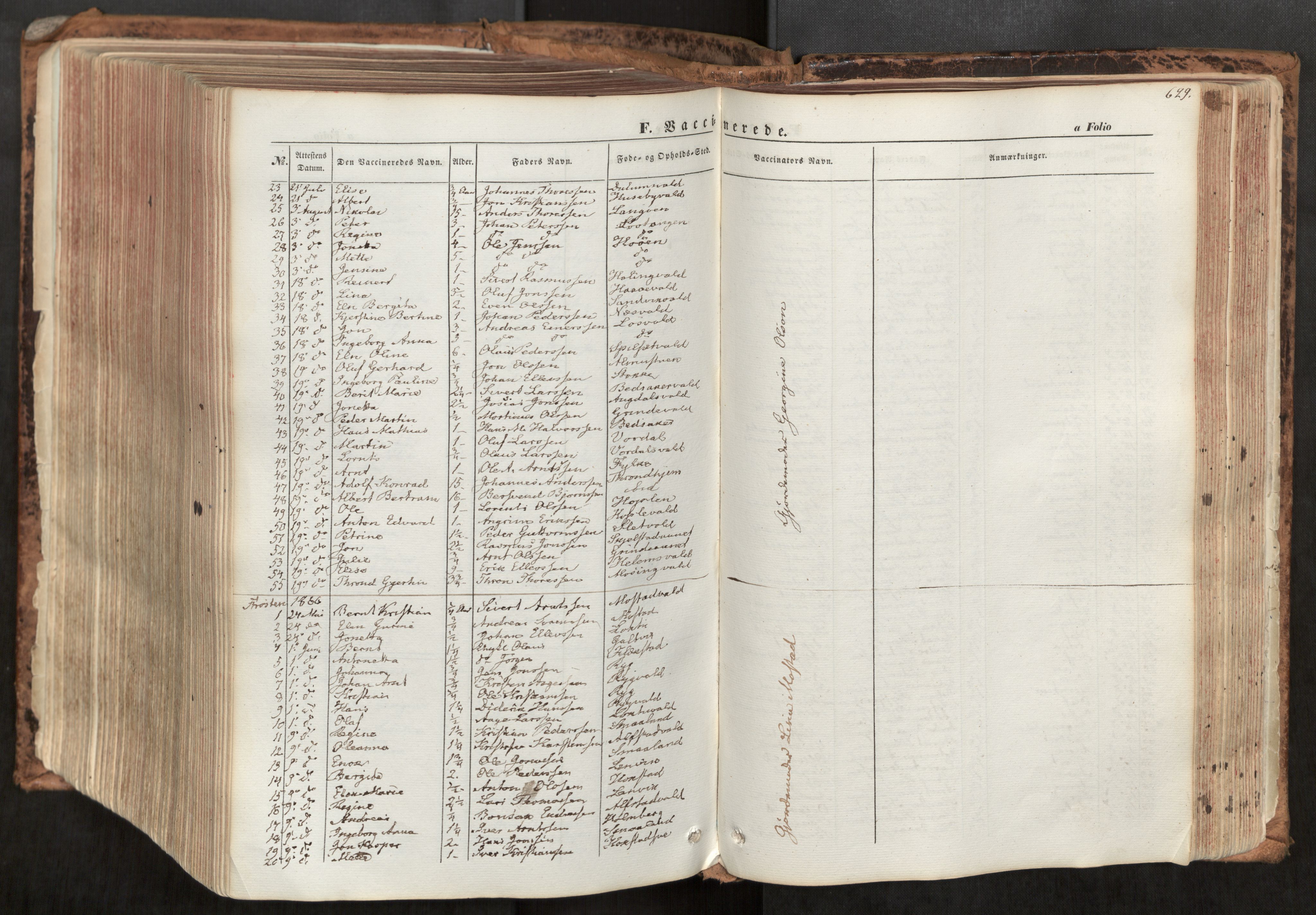 Ministerialprotokoller, klokkerbøker og fødselsregistre - Nord-Trøndelag, AV/SAT-A-1458/713/L0116: Parish register (official) no. 713A07, 1850-1877, p. 629
