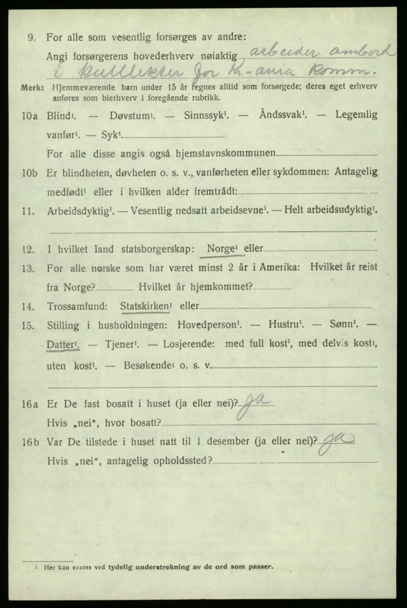 SAO, 1920 census for Hvaler, 1920, p. 5365