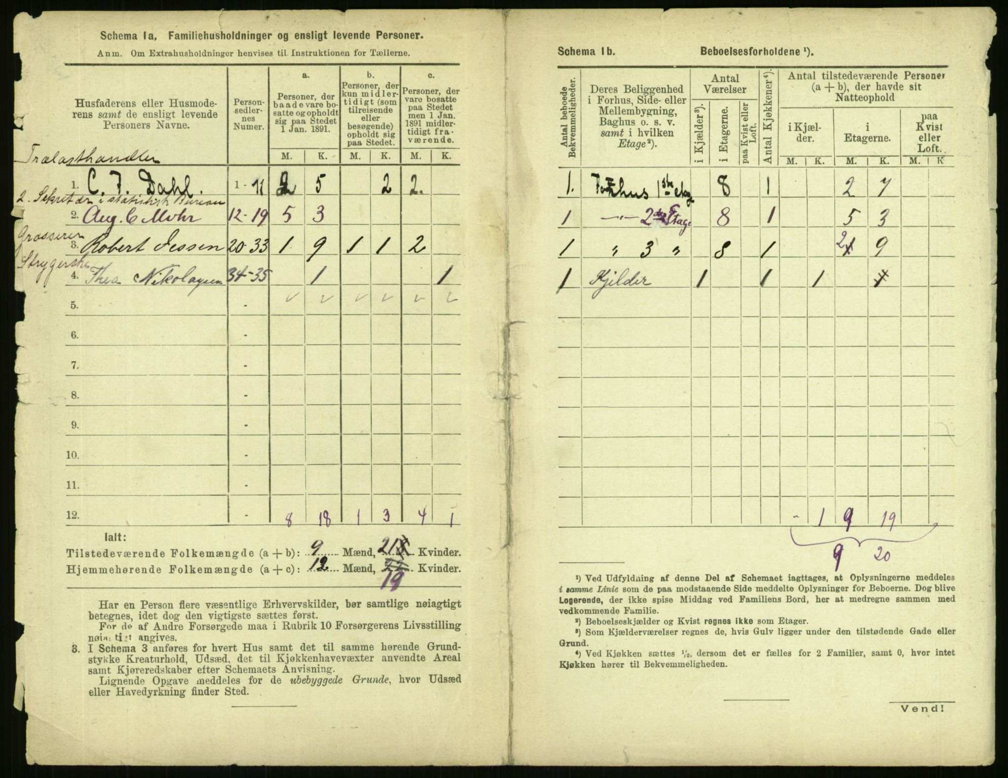 RA, 1891 census for 0301 Kristiania, 1891, p. 50548