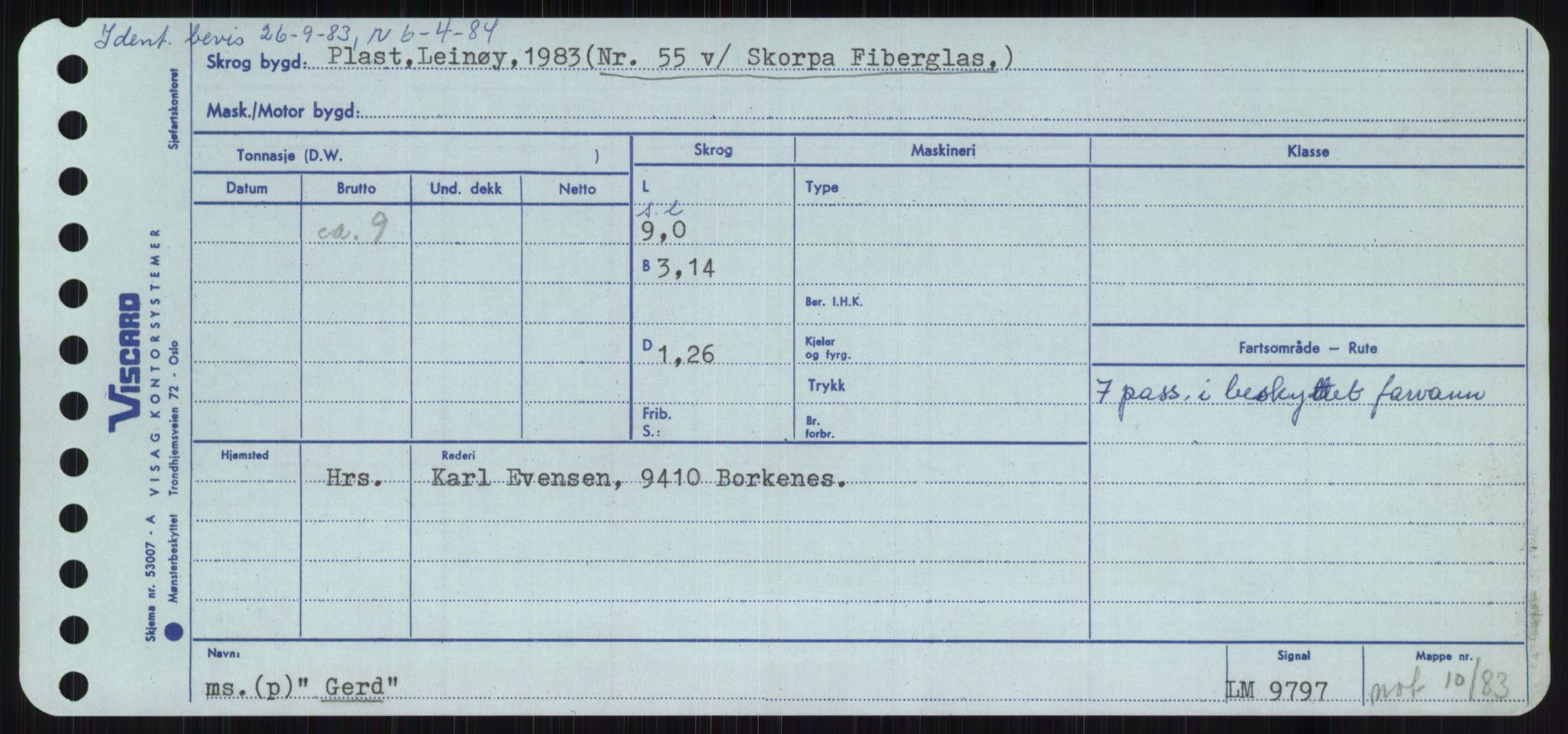 Sjøfartsdirektoratet med forløpere, Skipsmålingen, AV/RA-S-1627/H/Ha/L0002/0002: Fartøy, Eik-Hill / Fartøy, G-Hill, p. 93