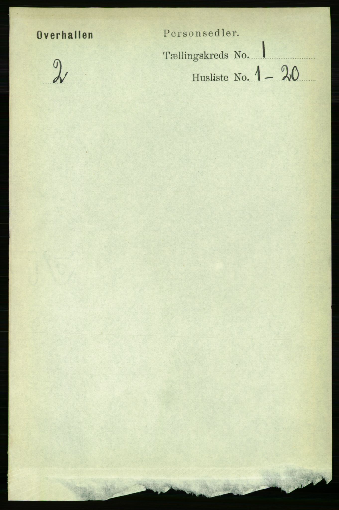 RA, 1891 census for 1744 Overhalla, 1891, p. 81
