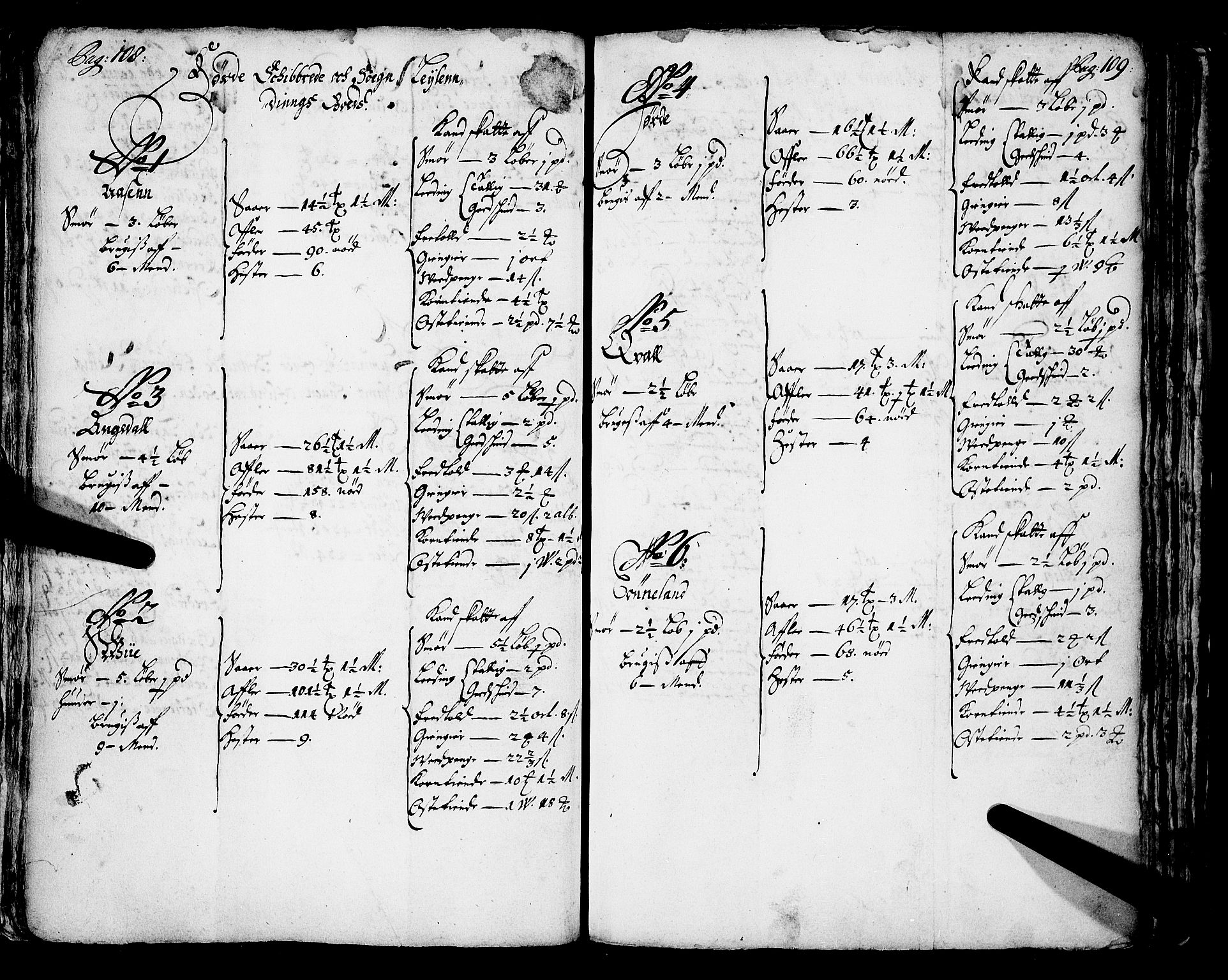 Rentekammeret inntil 1814, Realistisk ordnet avdeling, AV/RA-EA-4070/N/Nb/Nba/L0043: Sunnfjord fogderi, 1667, p. 108-109