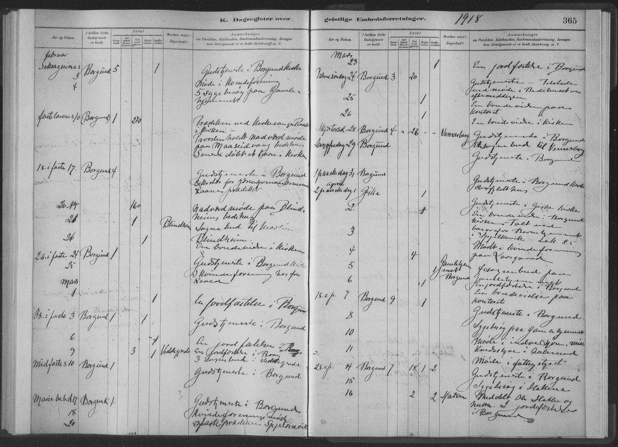 Ministerialprotokoller, klokkerbøker og fødselsregistre - Møre og Romsdal, SAT/A-1454/528/L0404: Parish register (official) no. 528A13II, 1880-1922, p. 365