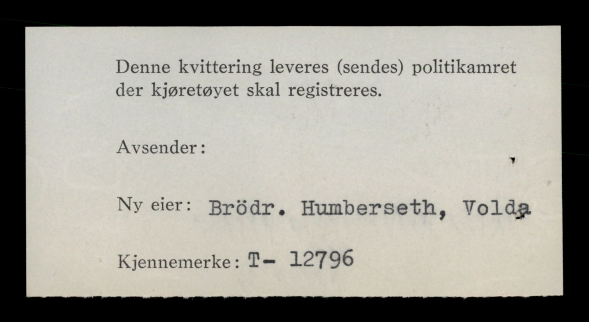 Møre og Romsdal vegkontor - Ålesund trafikkstasjon, AV/SAT-A-4099/F/Fe/L0035: Registreringskort for kjøretøy T 12653 - T 12829, 1927-1998, p. 2391