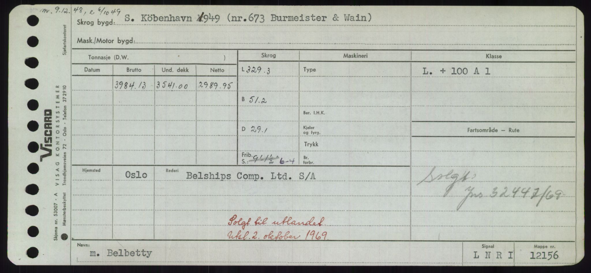 Sjøfartsdirektoratet med forløpere, Skipsmålingen, AV/RA-S-1627/H/Hd/L0003: Fartøy, B-Bev, p. 475