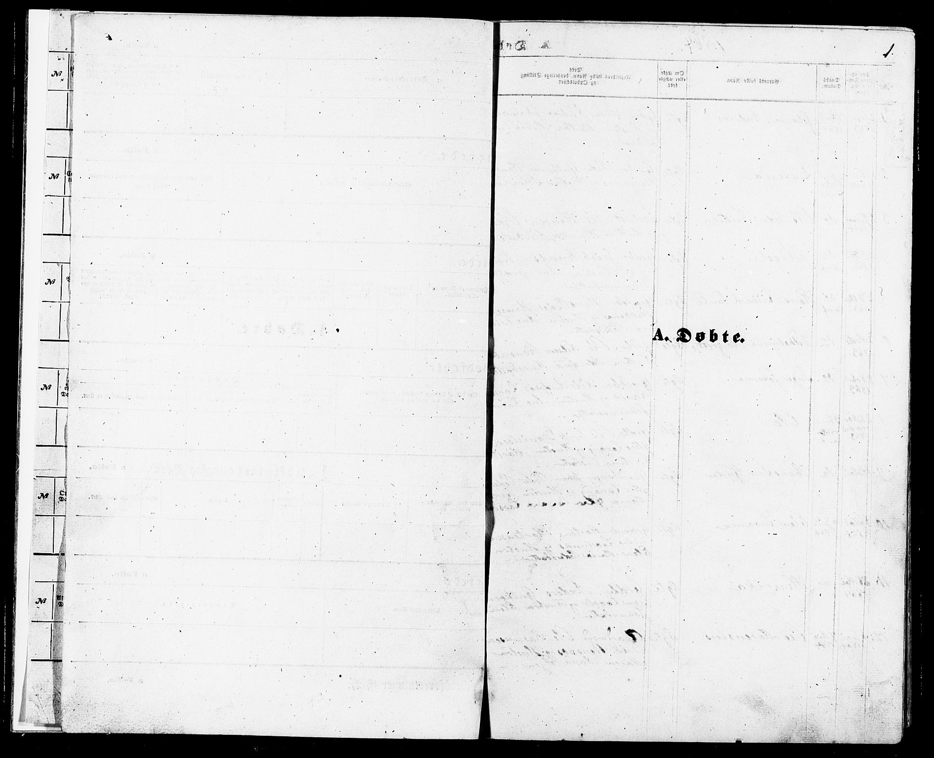 Lyngen sokneprestembete, SATØ/S-1289/H/He/Heb/L0006klokker: Parish register (copy) no. 6, 1864-1881, p. 1