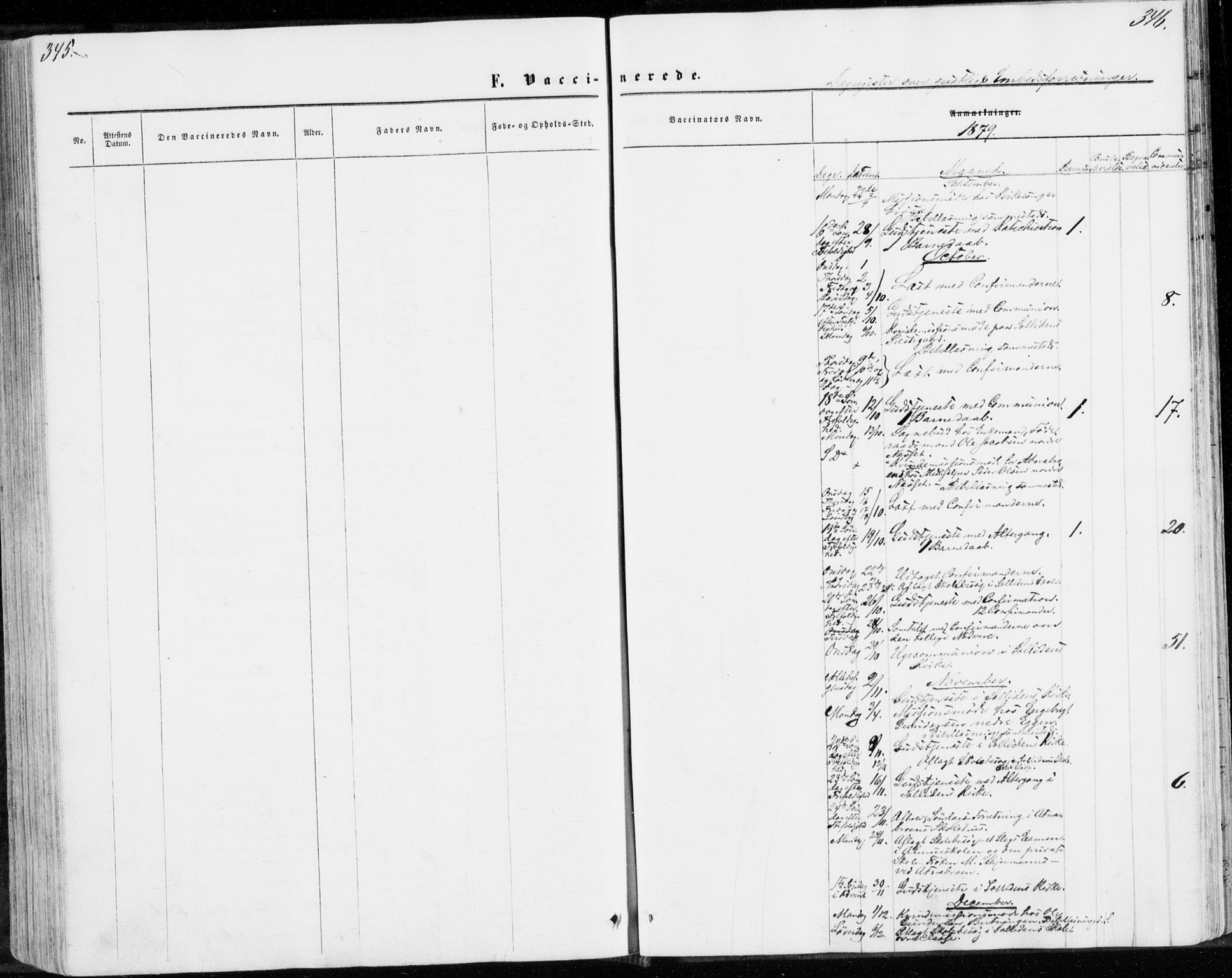 Sollia prestekontor, AV/SAH-PREST-050/H/Ha/Haa/L0001: Parish register (official) no. 1, 1856-1885, p. 345-346