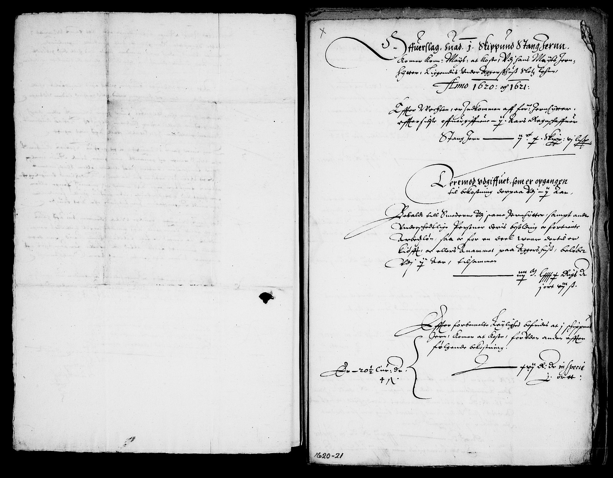 Danske Kanselli, Skapsaker, RA/EA-4061/G/L0001: Tillegg til skapsakene, 1587-1623, p. 207