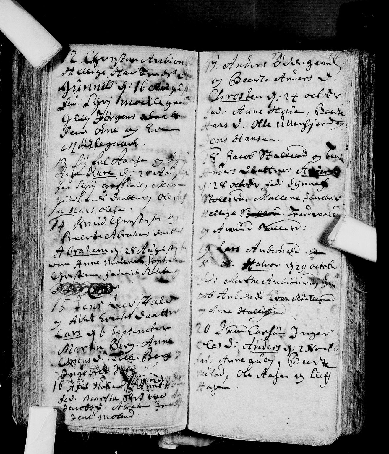 Andebu kirkebøker, AV/SAKO-A-336/F/Fa/L0001: Parish register (official) no. 1 /1, 1623-1738, p. 64