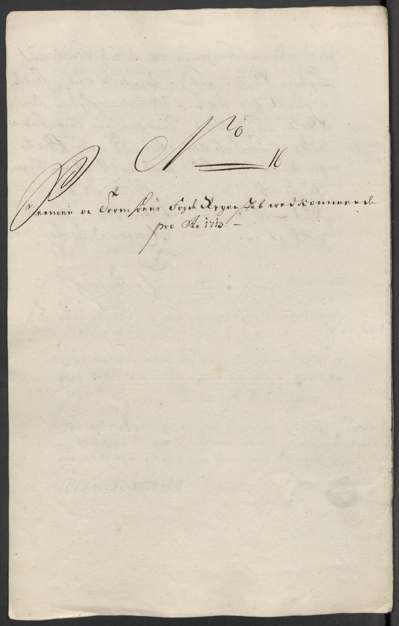 Rentekammeret inntil 1814, Reviderte regnskaper, Fogderegnskap, RA/EA-4092/R68/L4759: Fogderegnskap Senja og Troms, 1713, p. 147