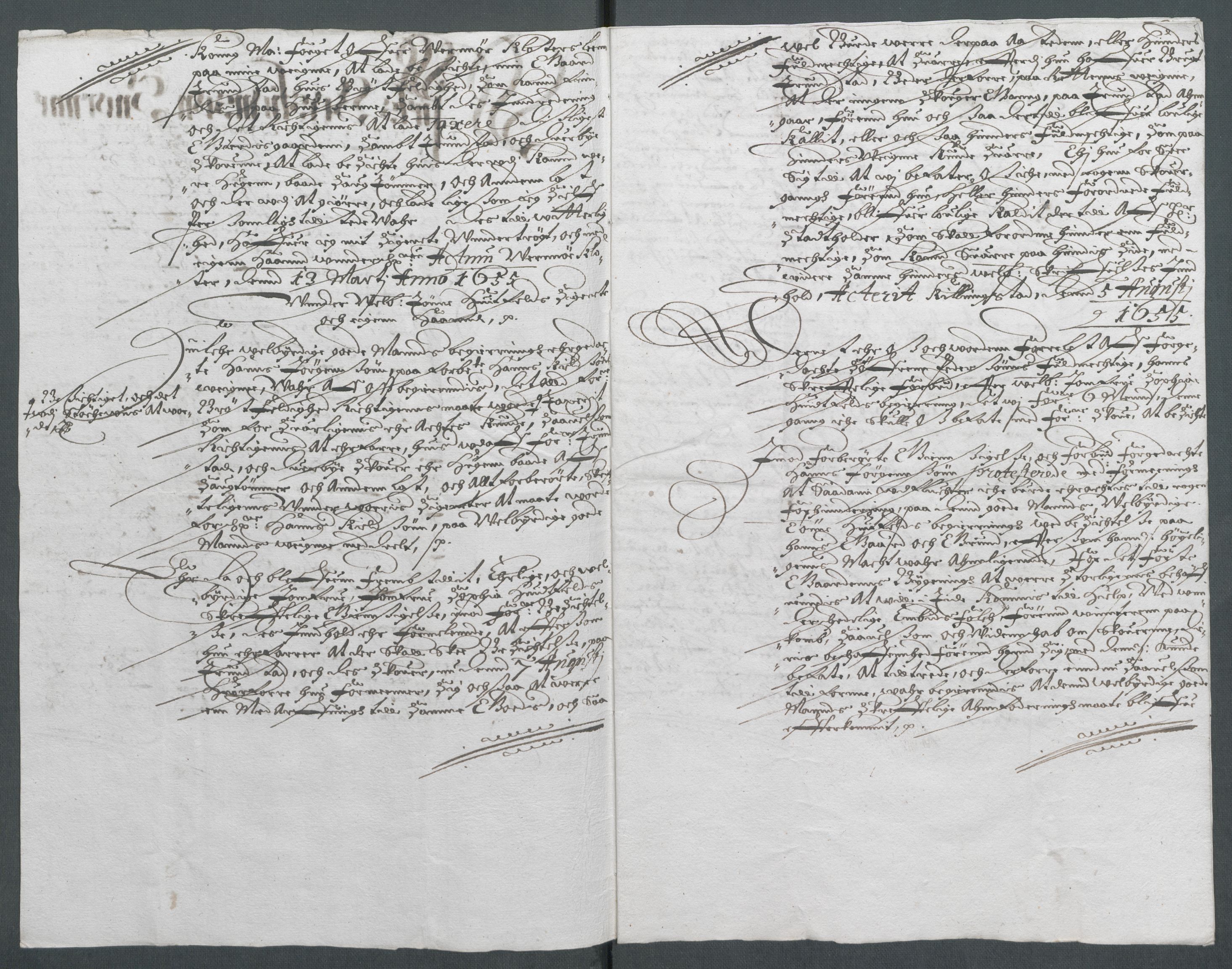 Riksarkivets diplomsamling, AV/RA-EA-5965/F02/L0166: Dokumenter, 1654-1656, p. 144